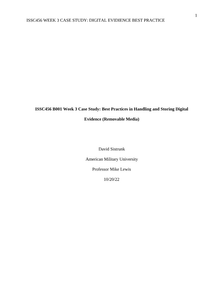 Best Practices for Storing and Handling Digital Evidence