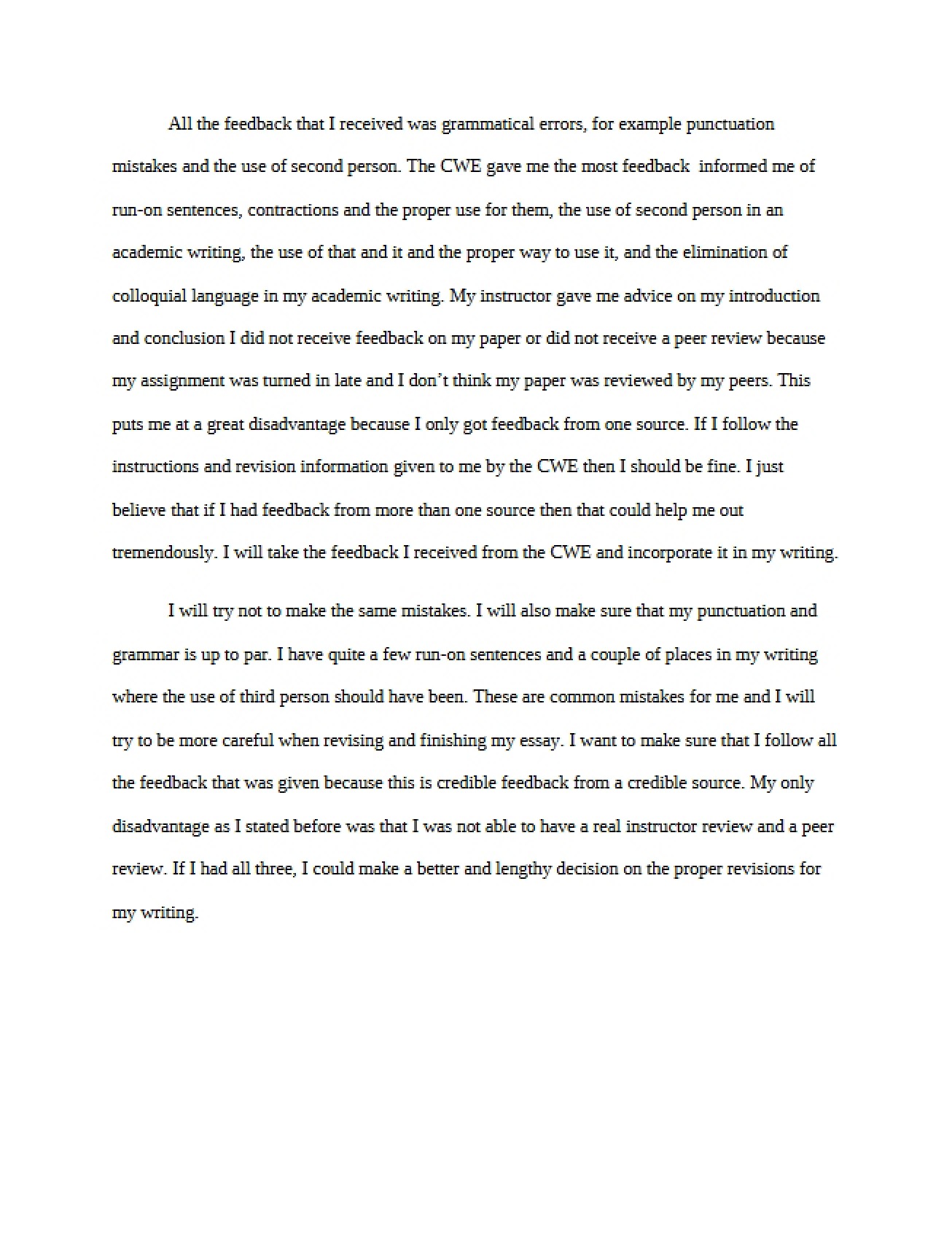 College Paper