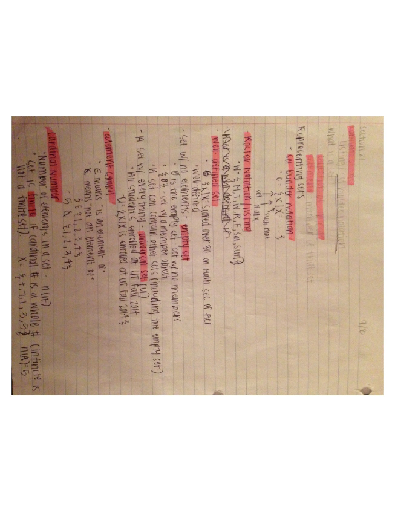 College Algebra Course Notes