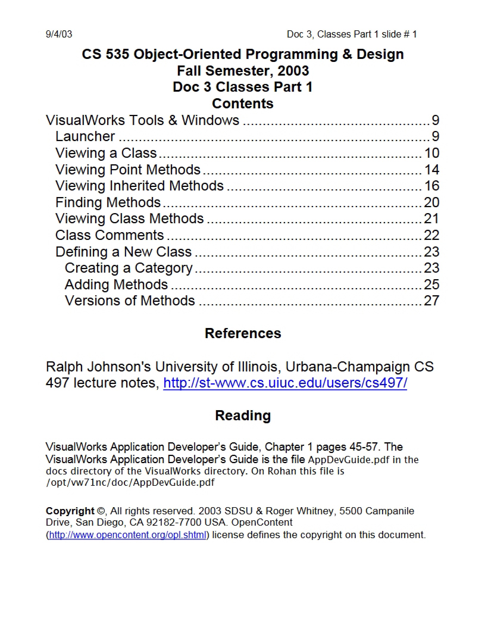Design and Object-Oriented Programming