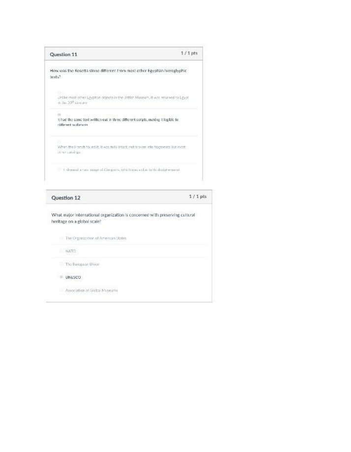 ANT2140 Quiz 2 Part 6 Version B