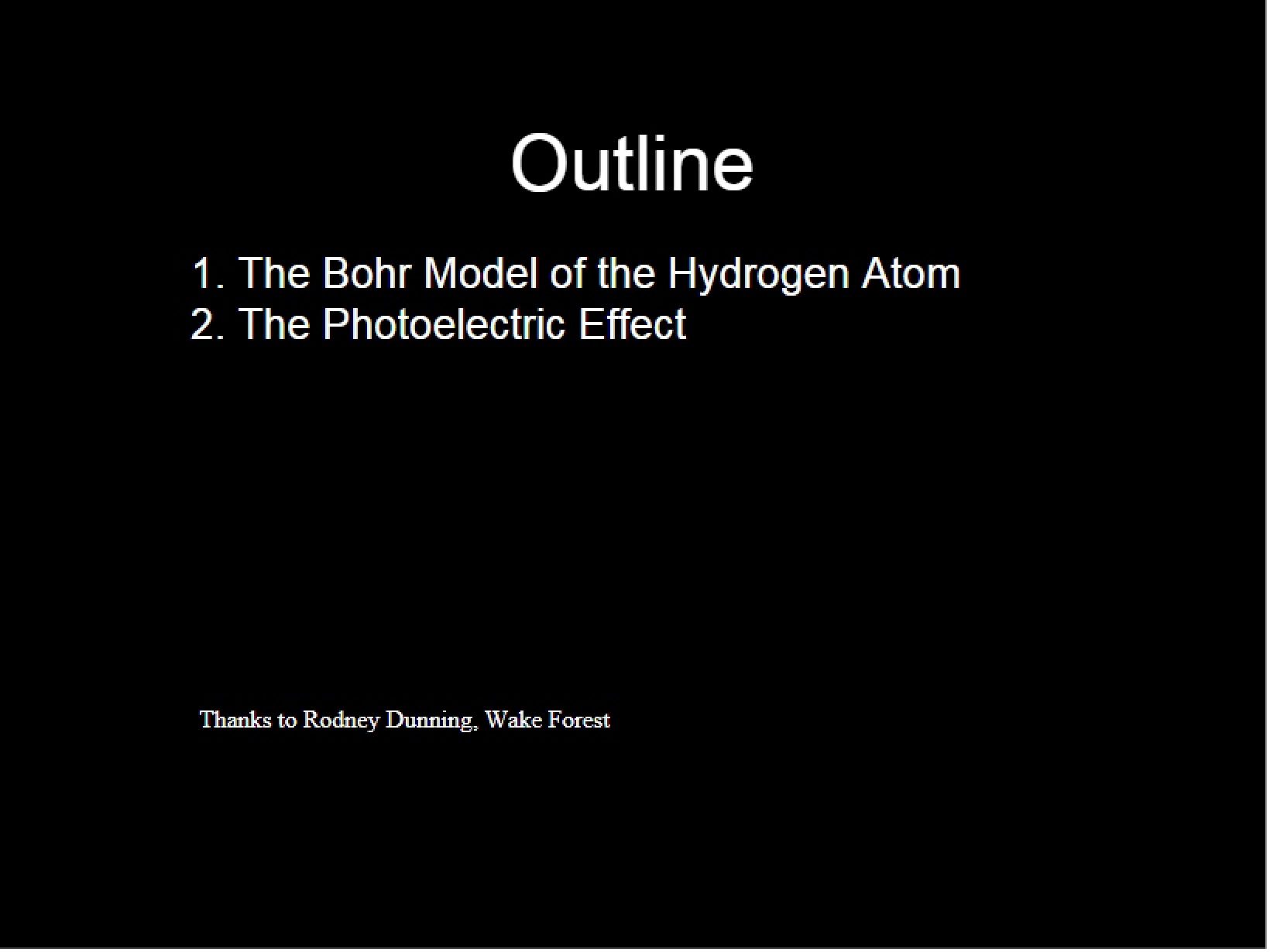 Quantum Mechanics Prehistory