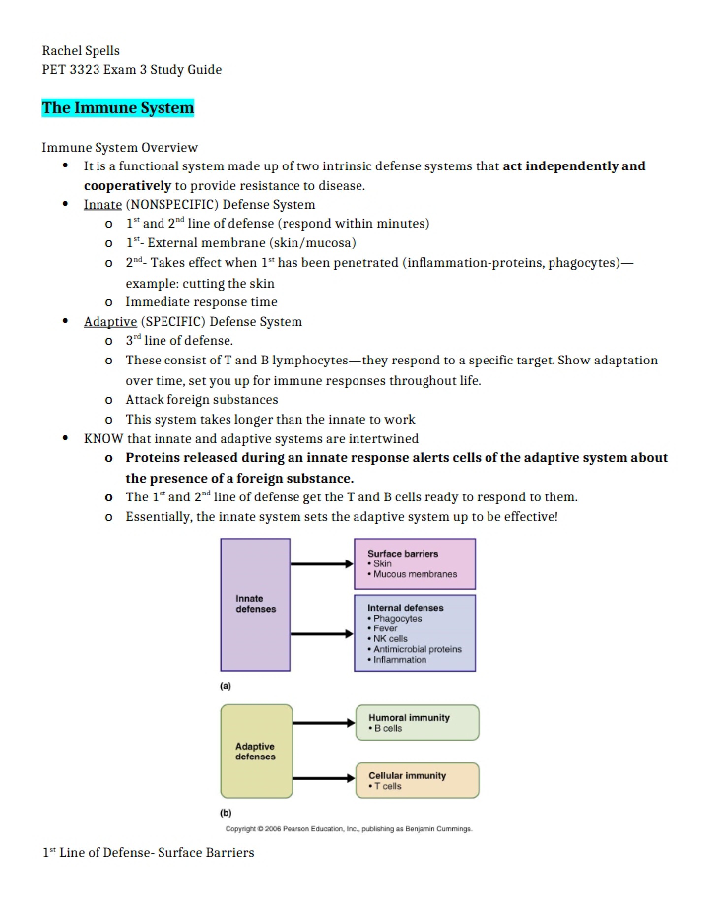 Immune Function