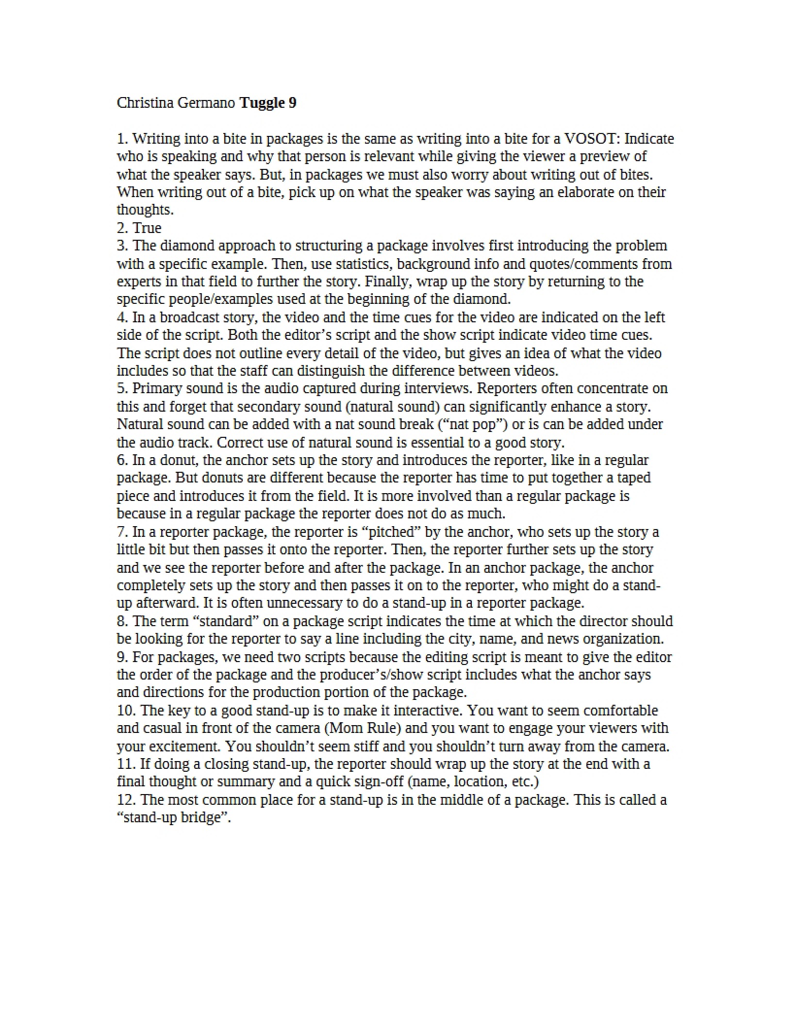 JOUR 360 Note Set 2