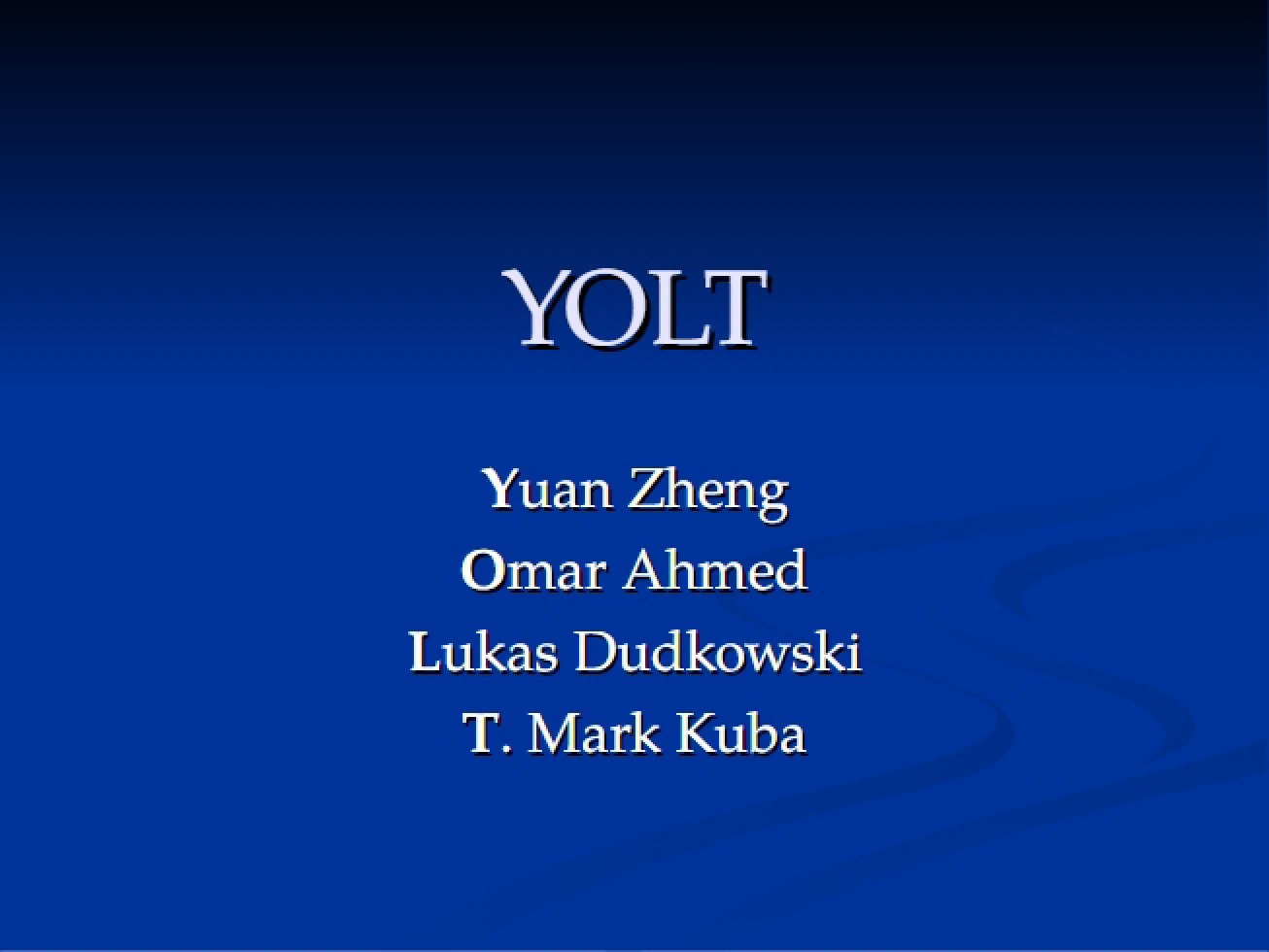 YOLT Language