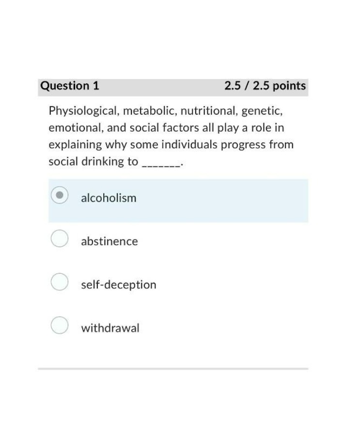 Why Some Individuals Progress from Social Drinking