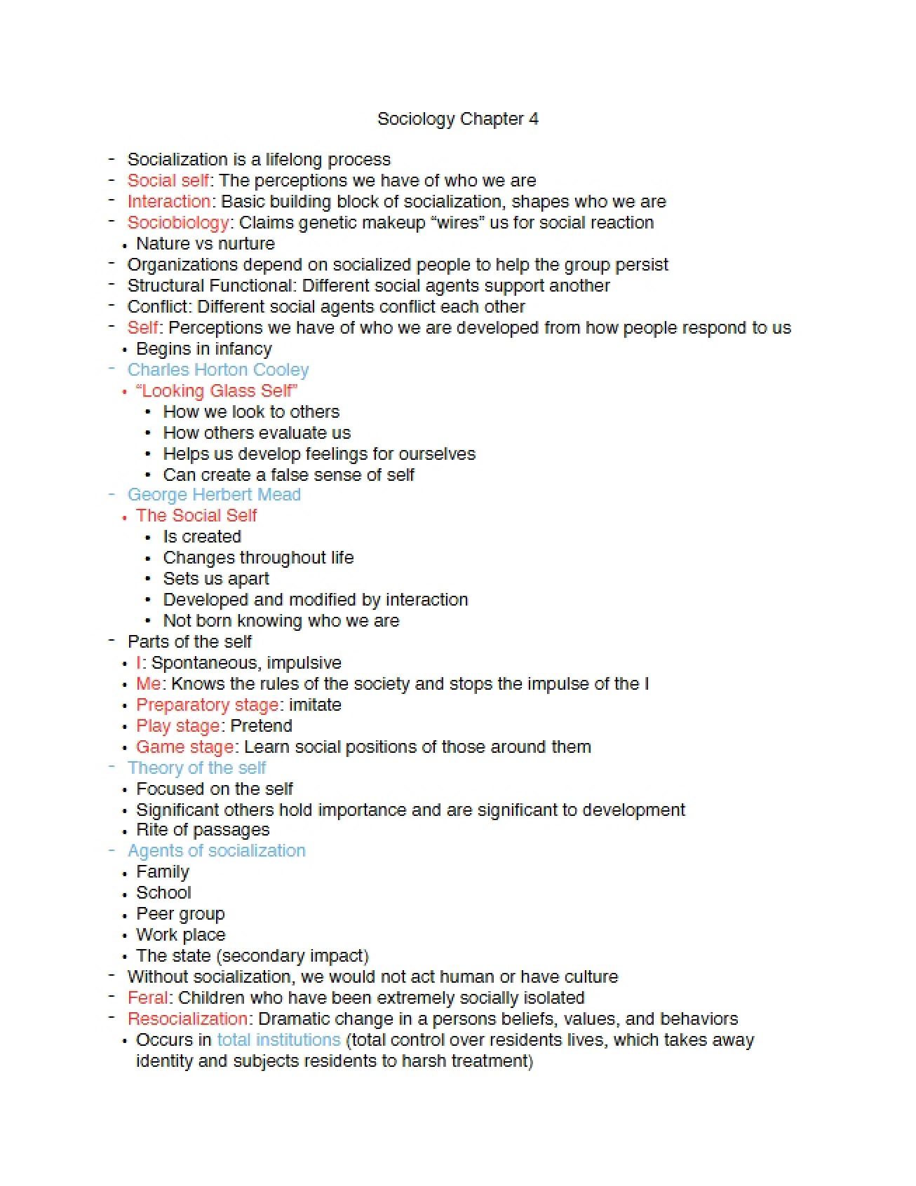 Sociology Overview