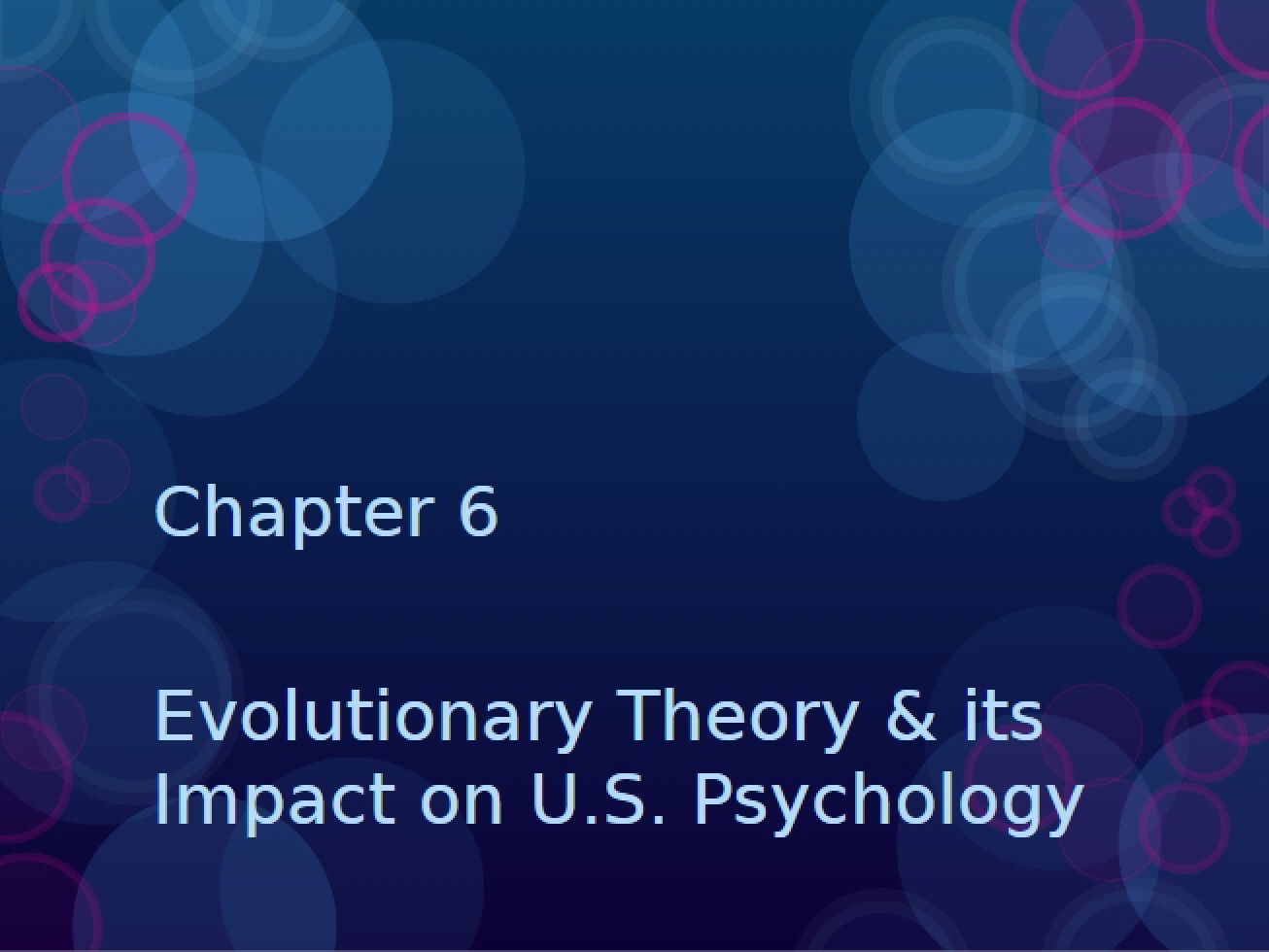 Presentation Slides Chapter 6