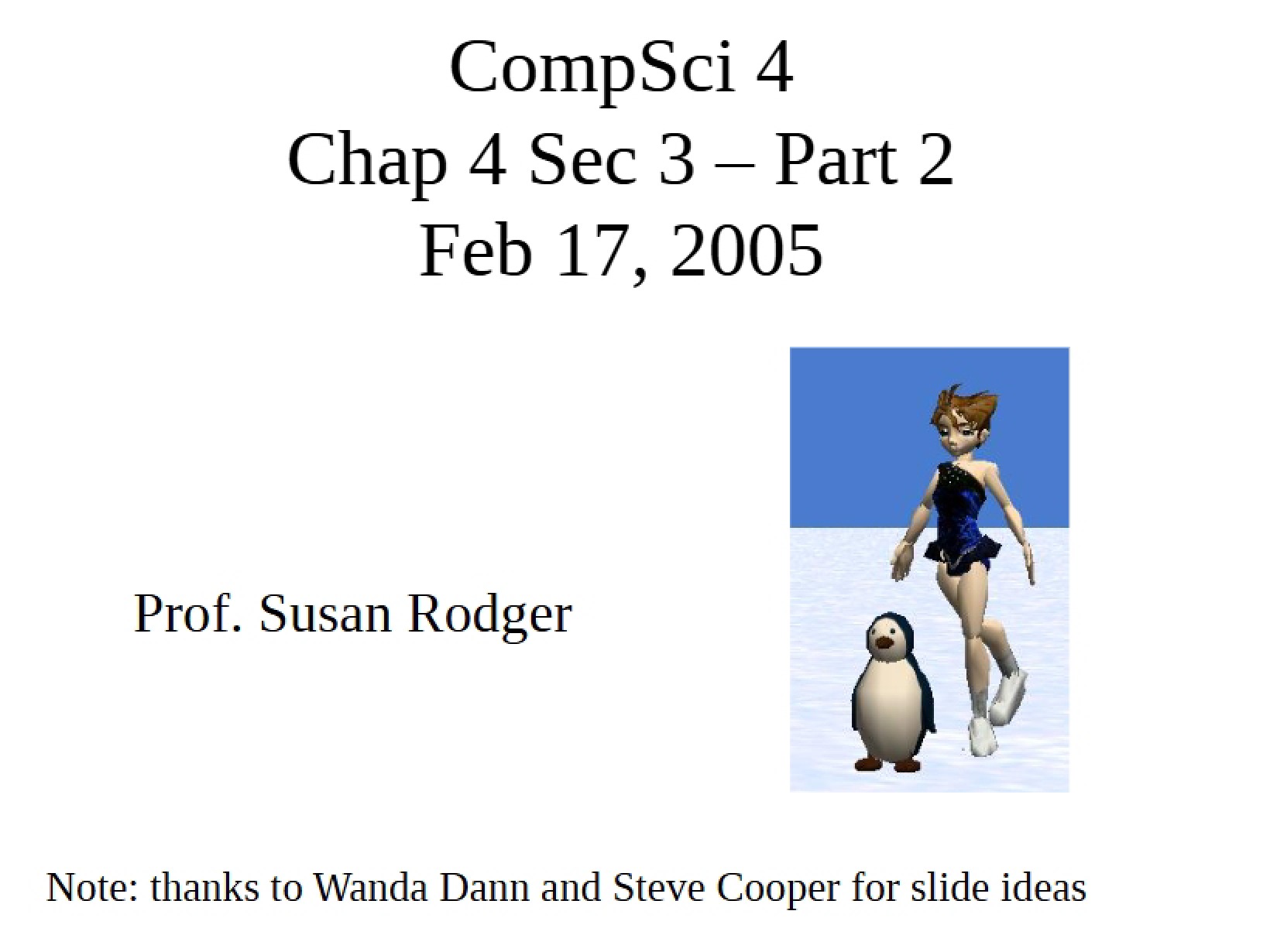 Intro to Programming (CS 4)