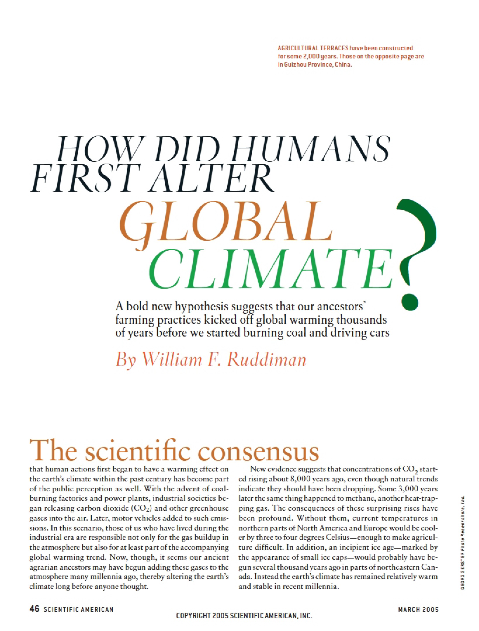 Article from Scientific American