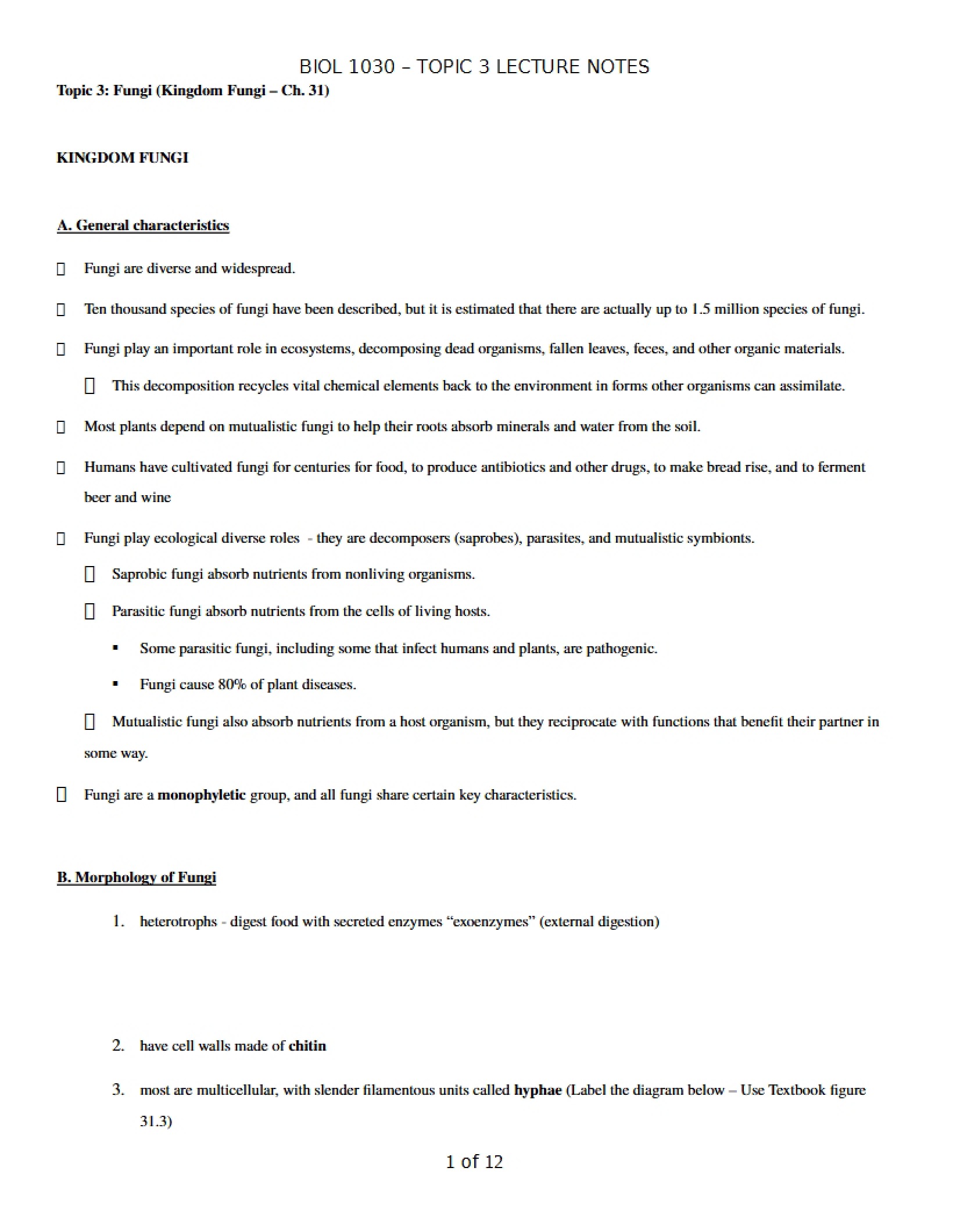 Topic Three Guide