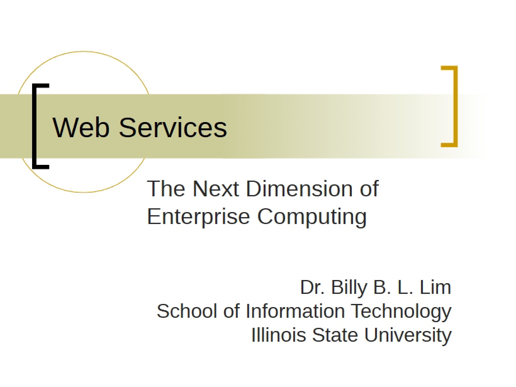 Enterprise Computing Next Dimension