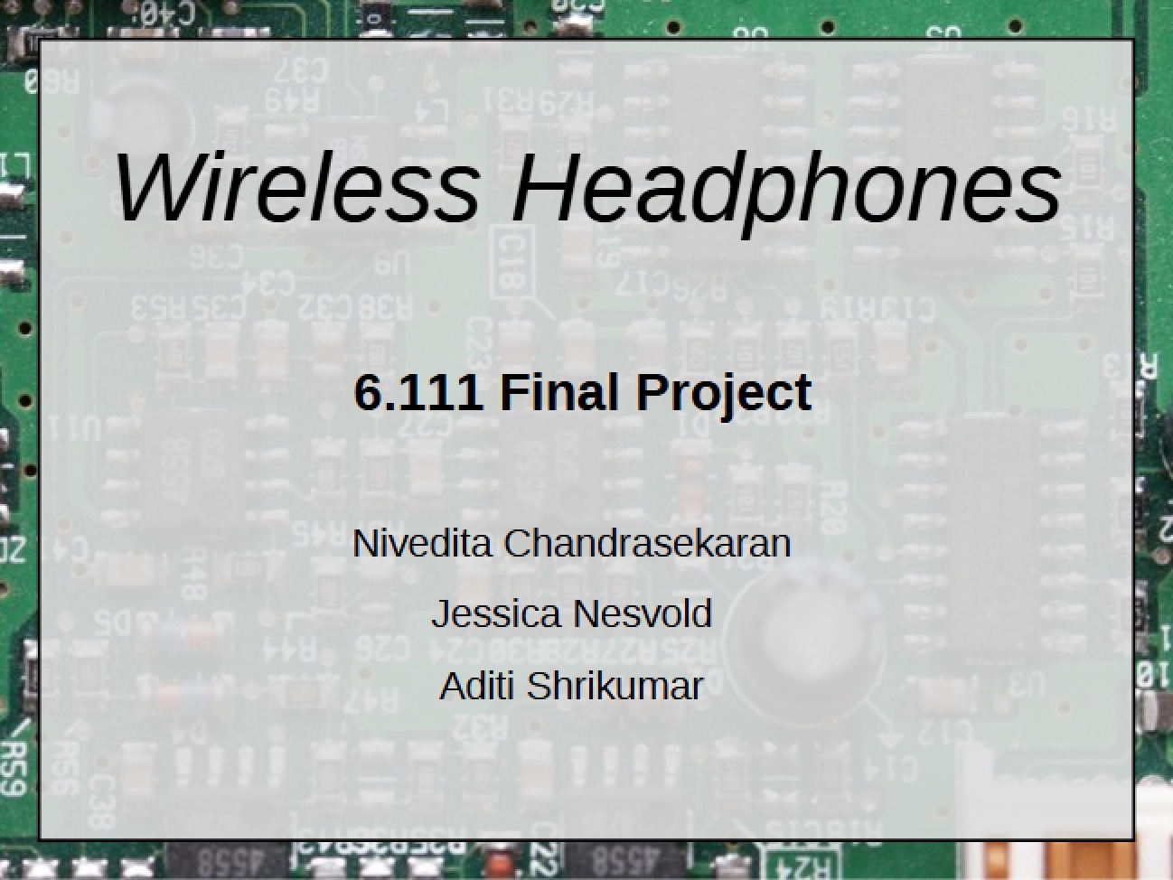 Headphones with Wireless Capability