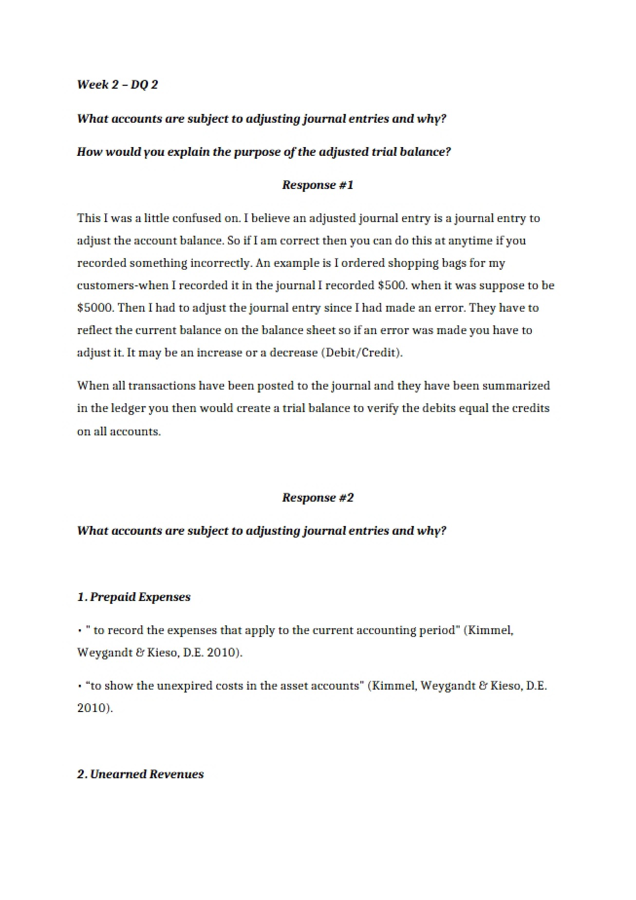 Essay (IX)