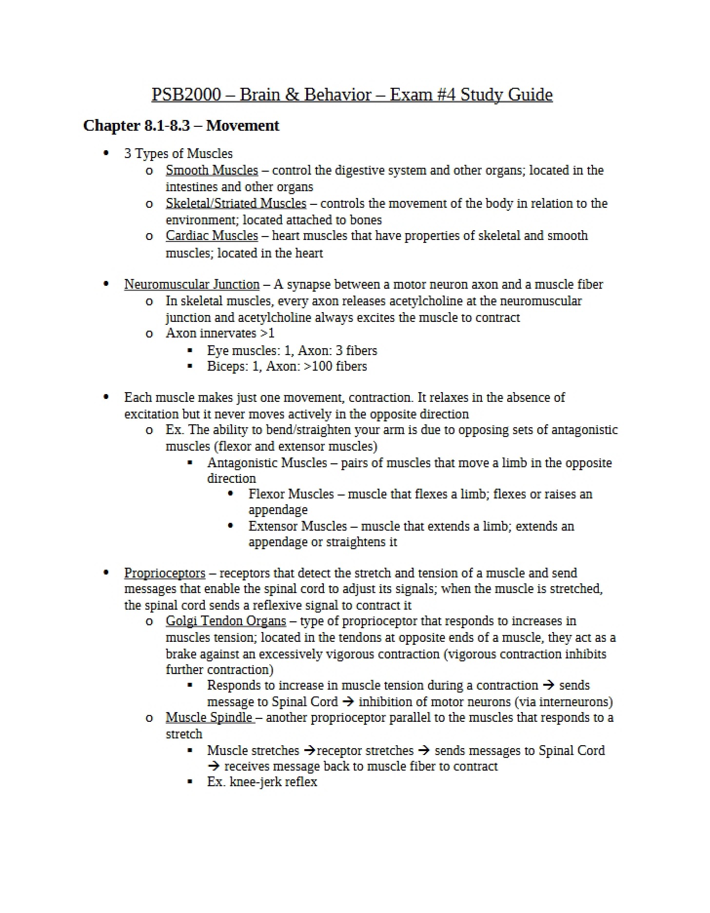 Exam Number 4