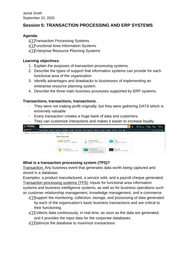 Enhancing Business with Transaction Processing Systems