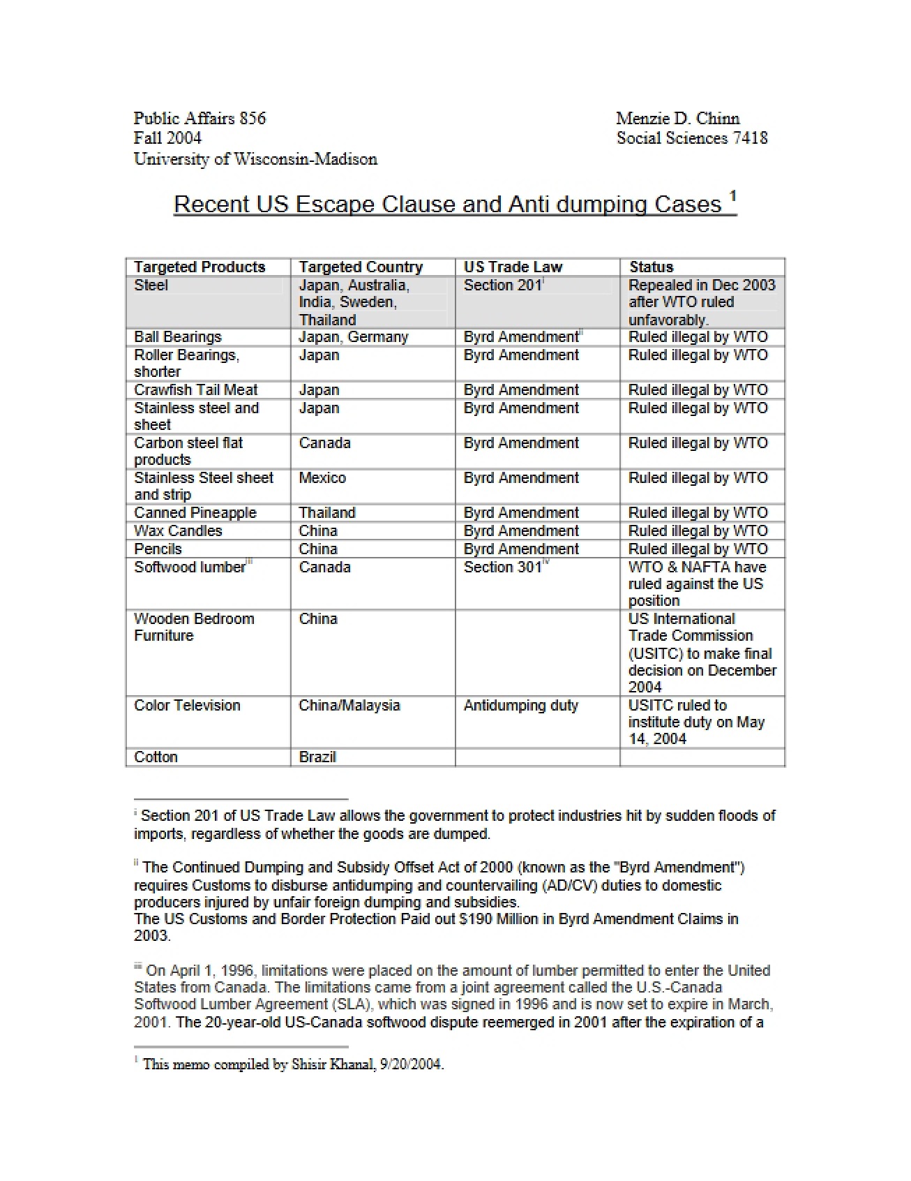 Course Syllabus