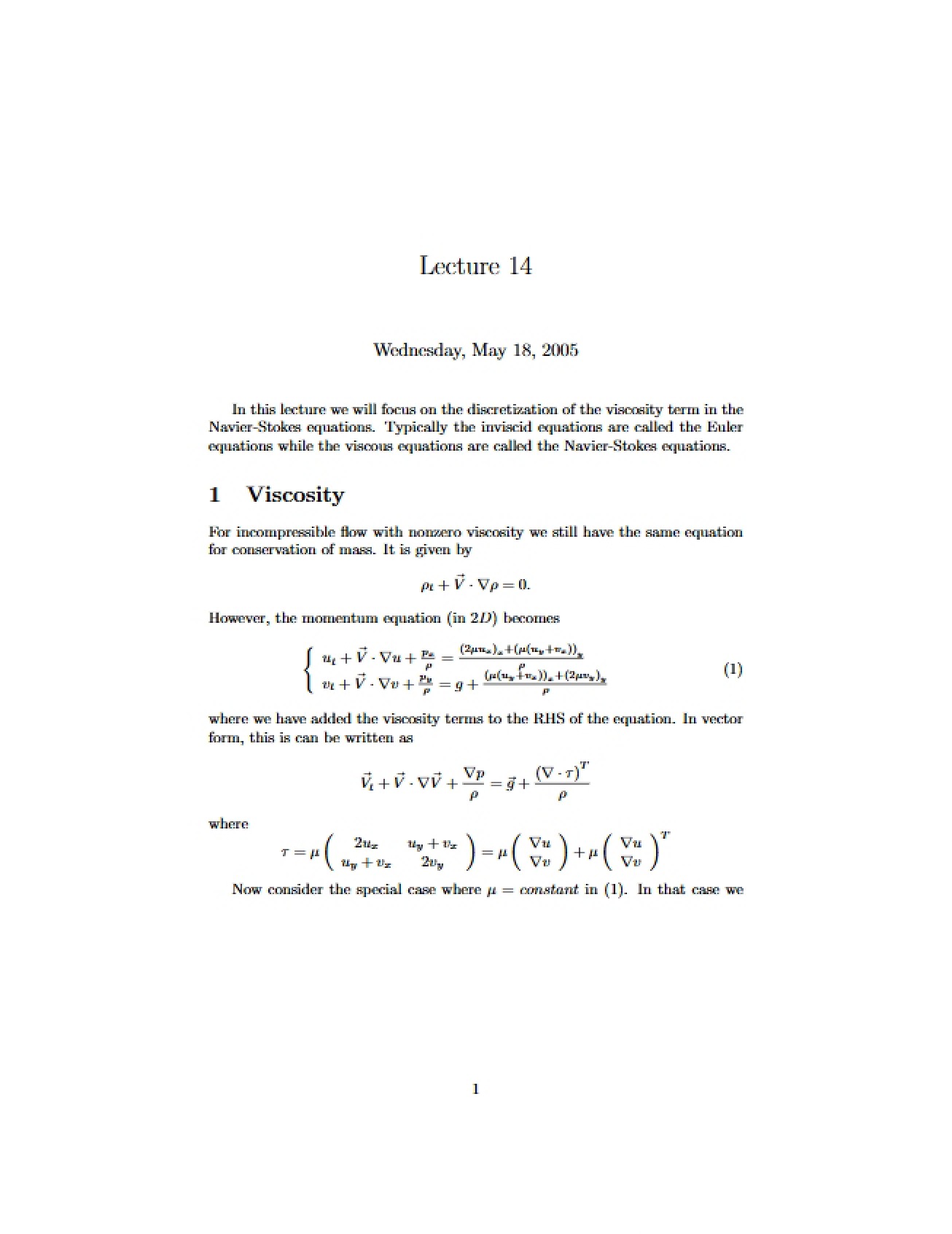 Guide to Viscosity