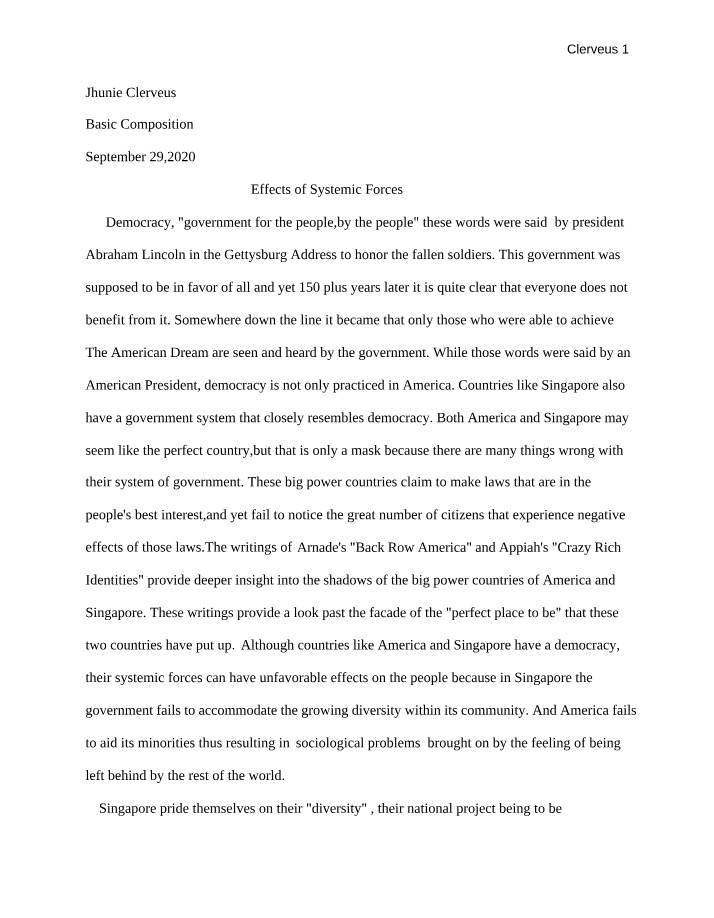 WRIT099 - Arnade Course Document
