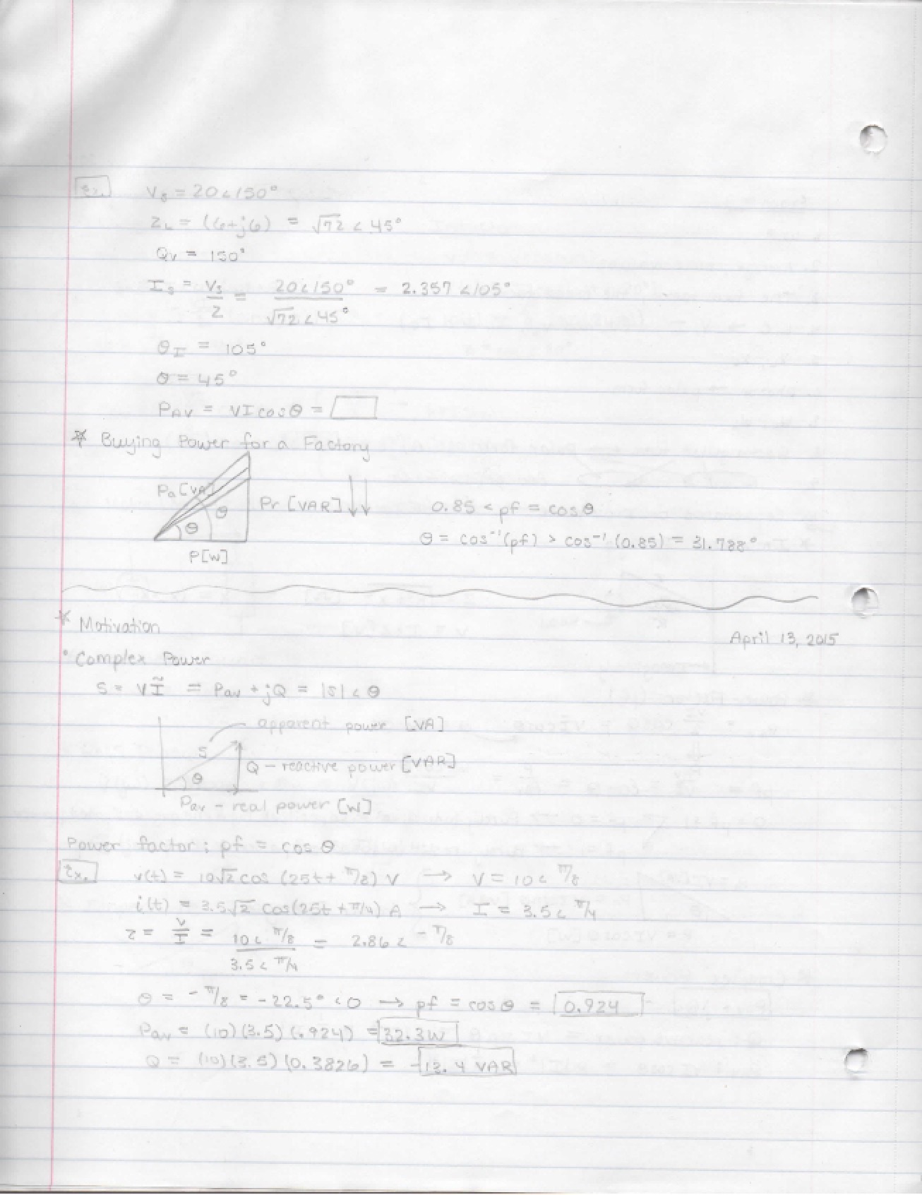 Course Notes Part Two