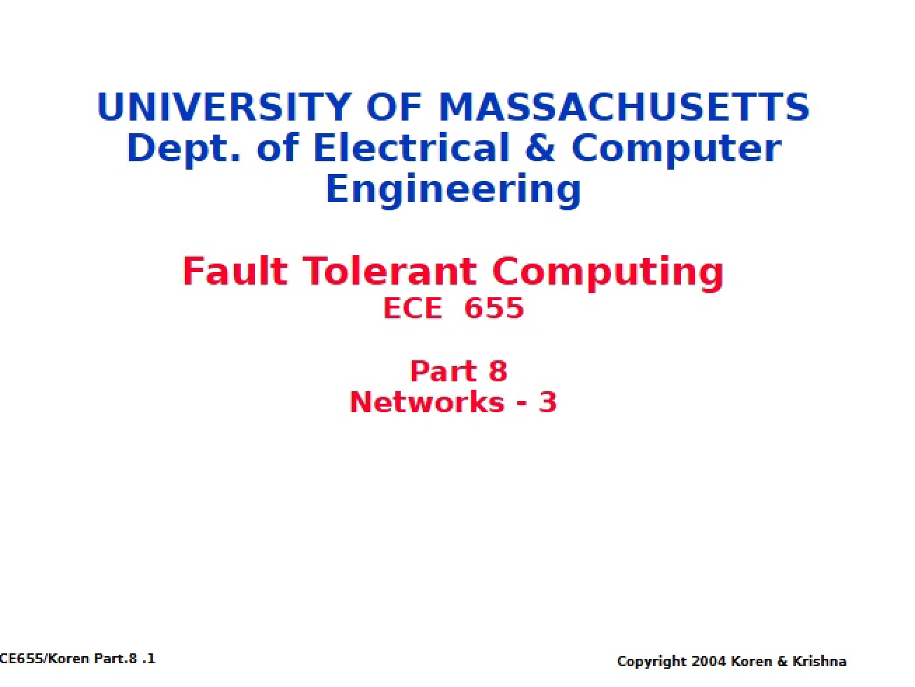Network Systems