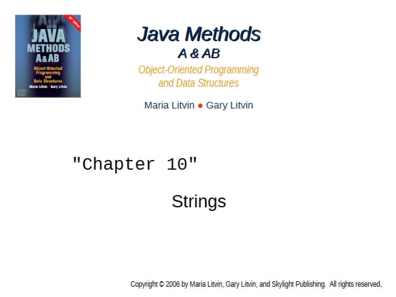 Methods in Java