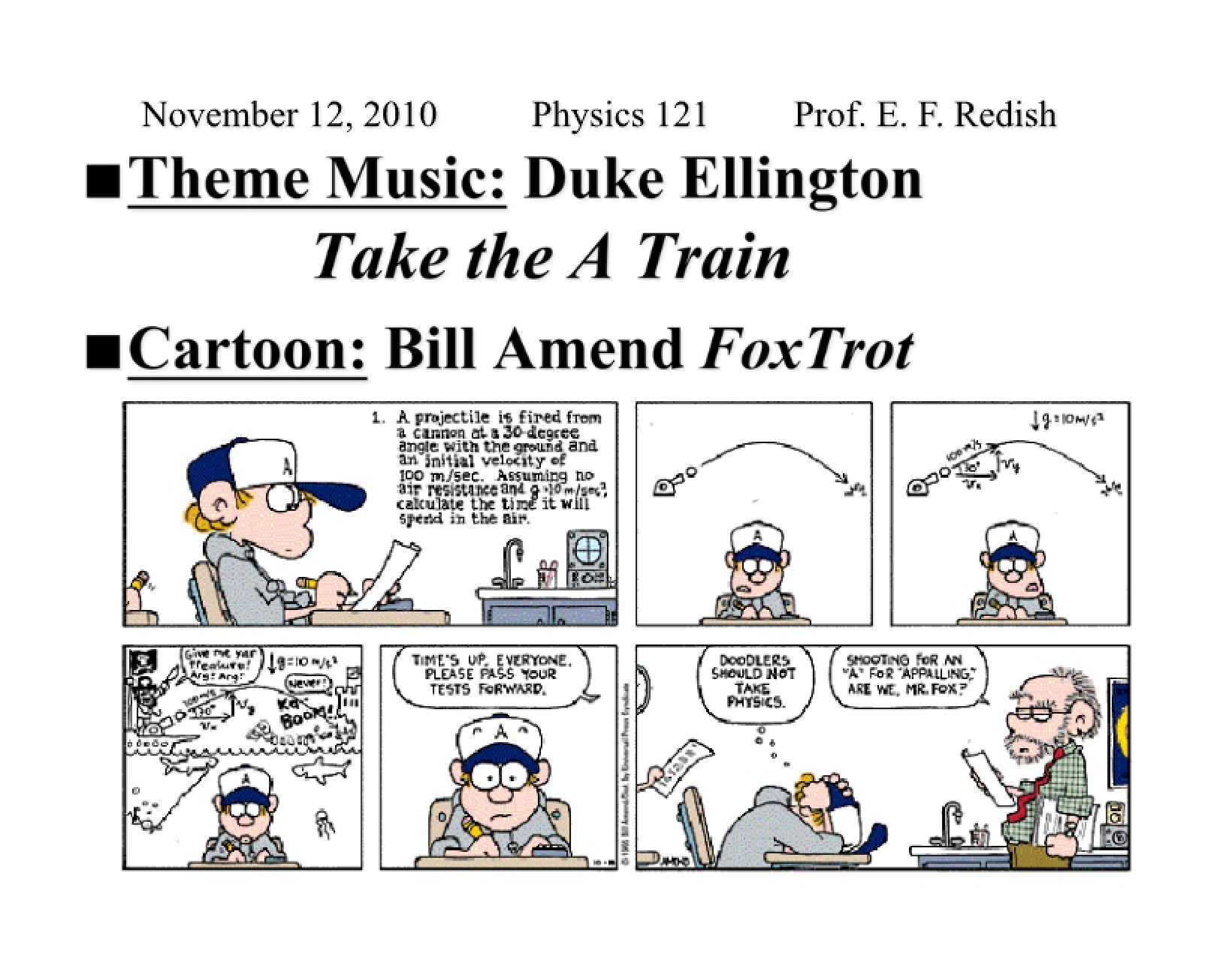 Lecture Presentation - PHYS 121