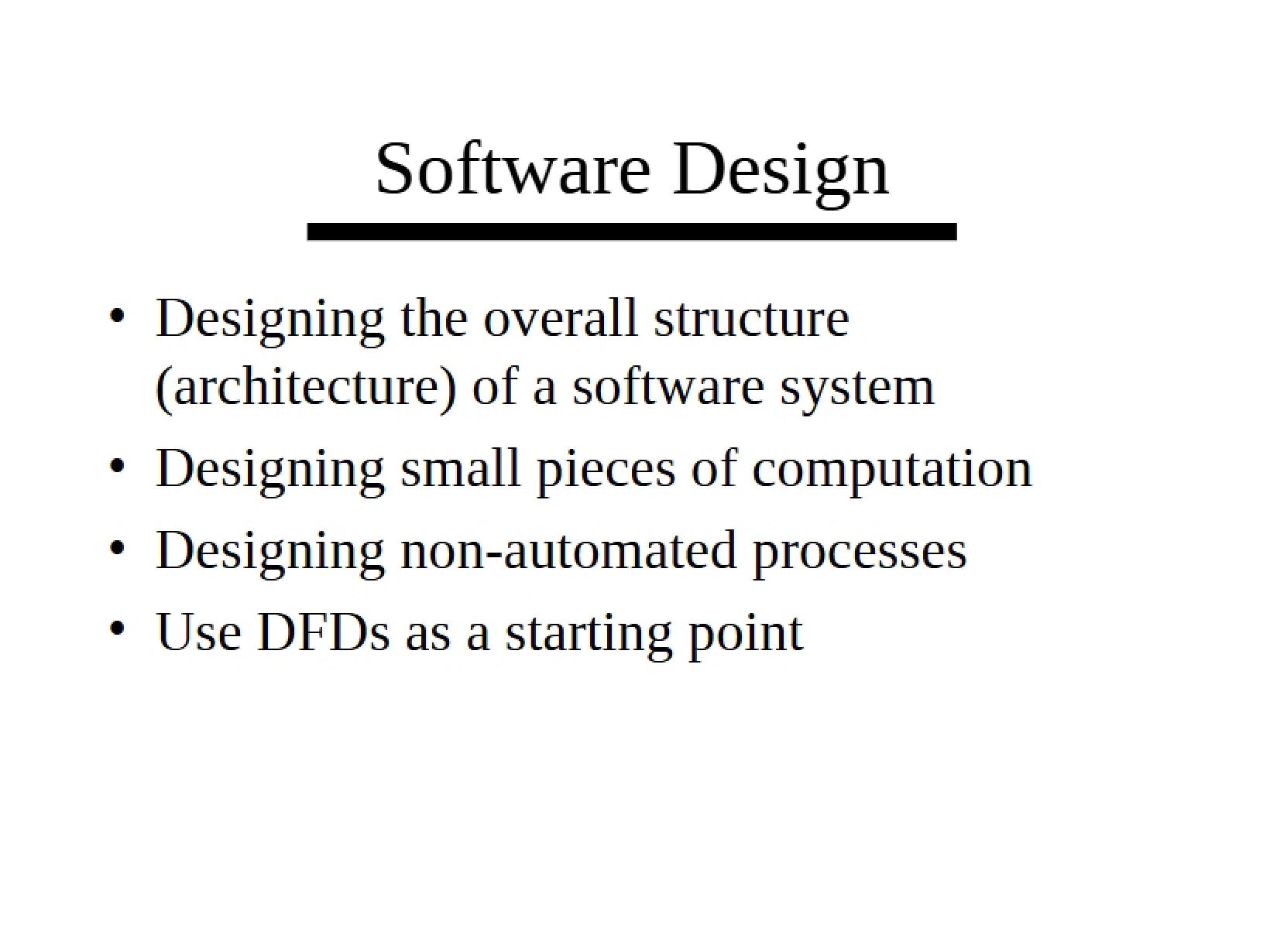 Software Design Principles