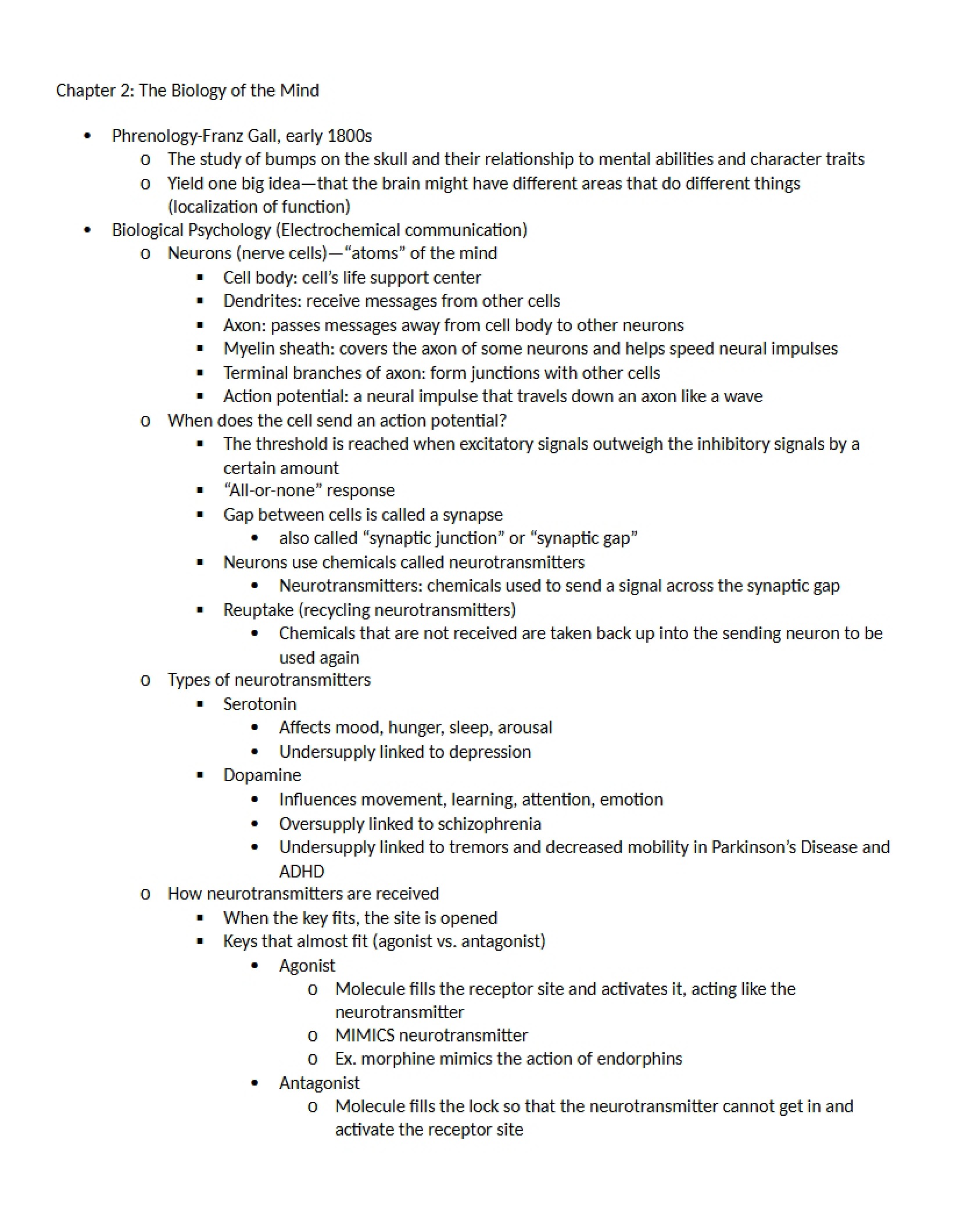 Second Chapter Overview