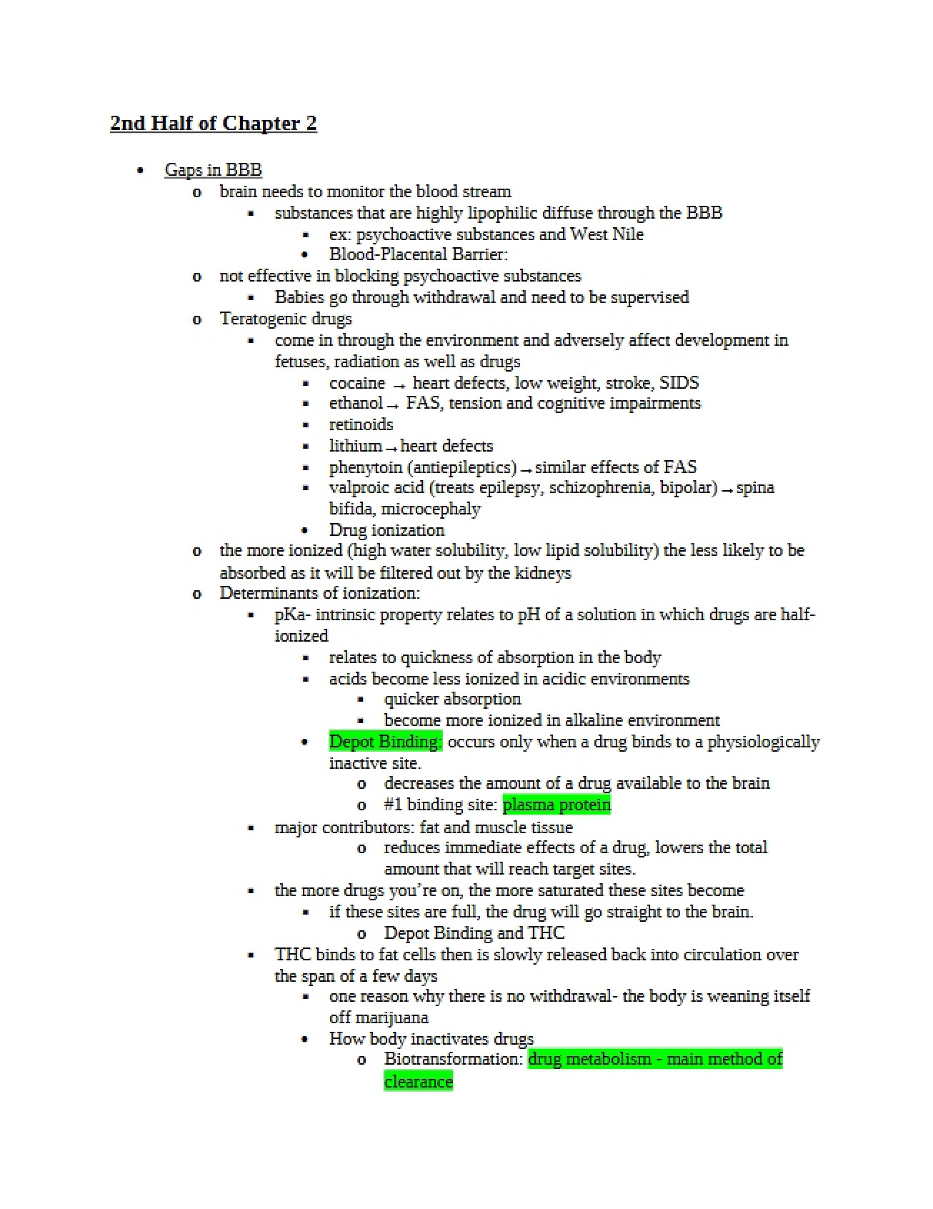 Chapter Two (Second Half)