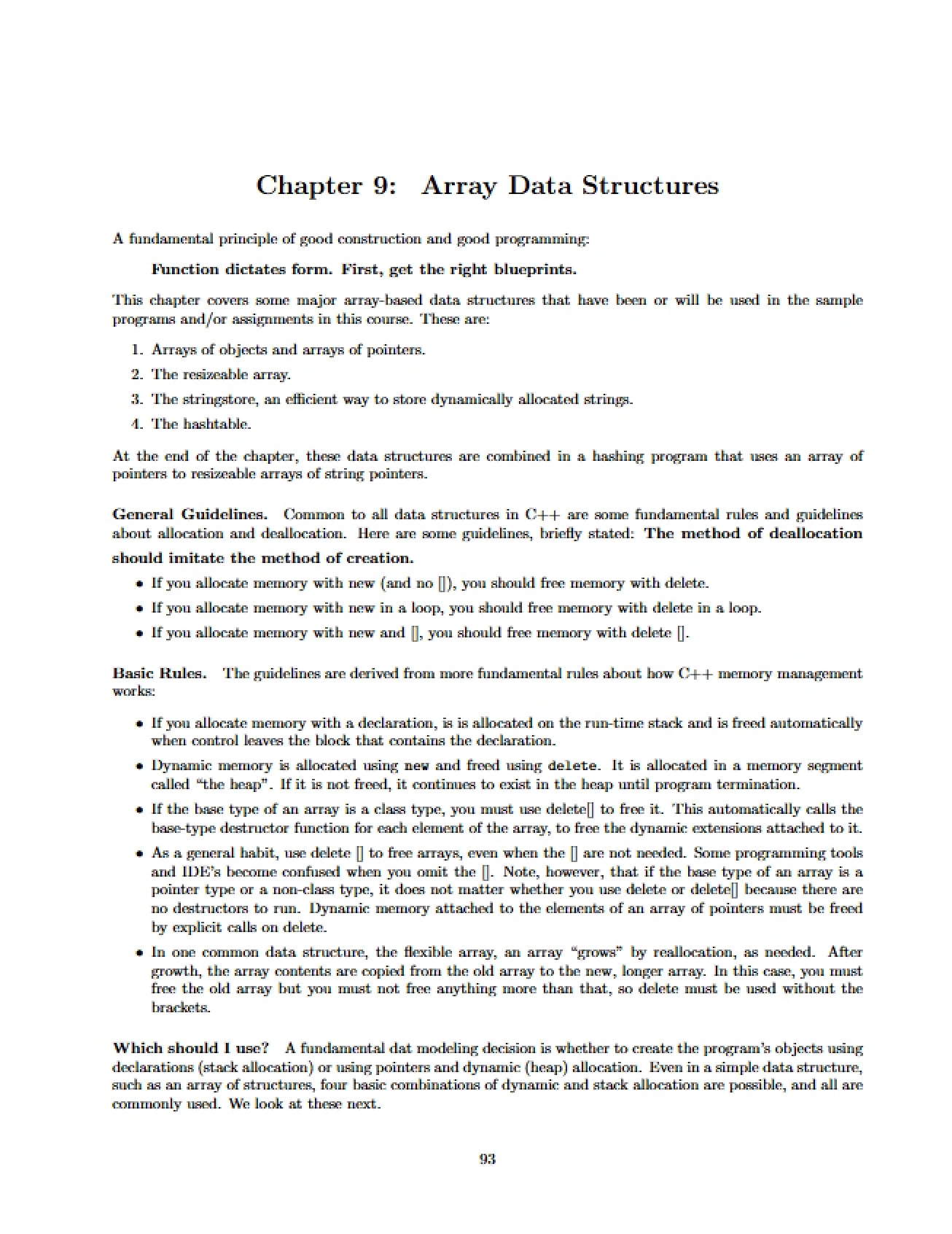 Ninth Chapter