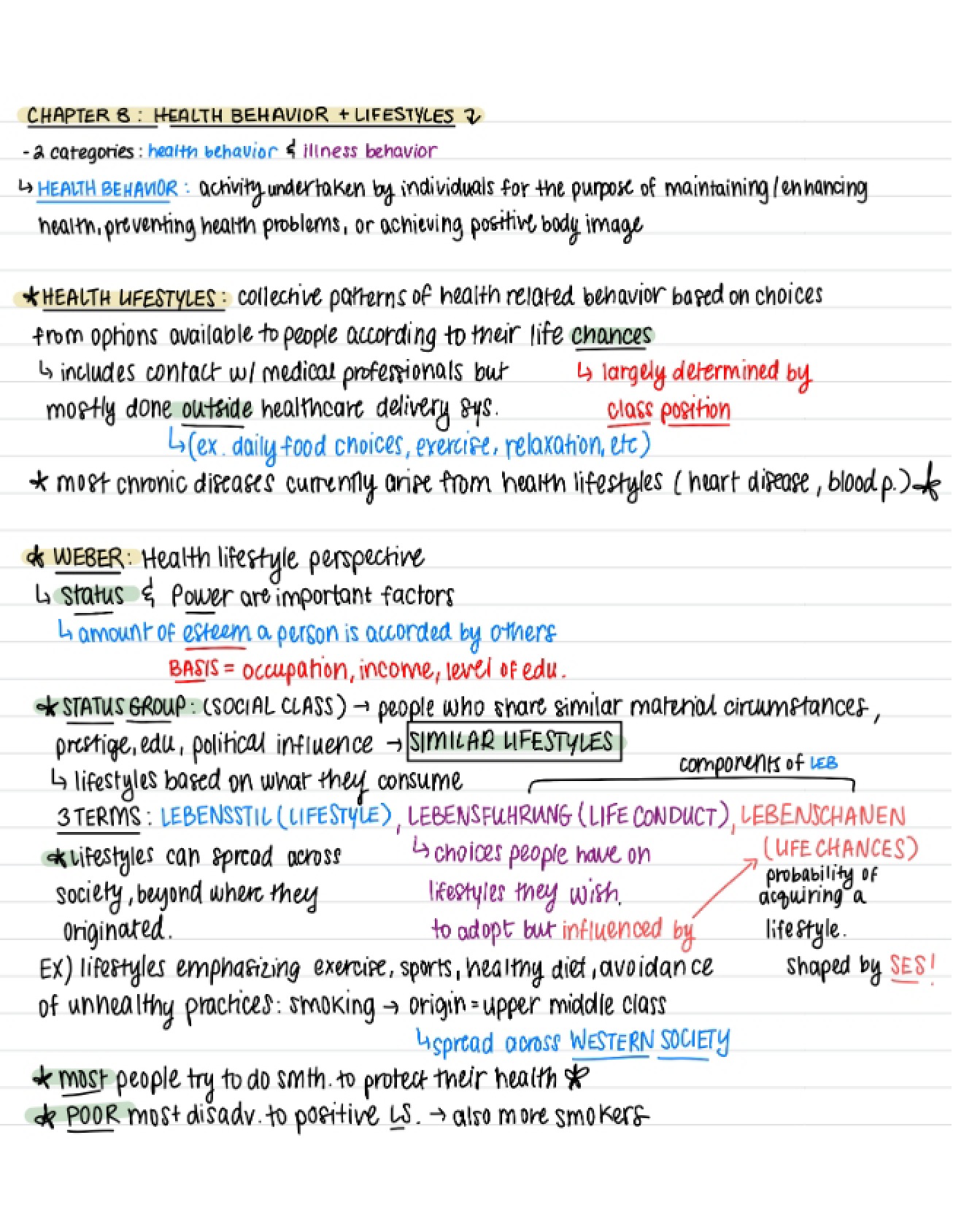 Medical Sociology Chapter Eight