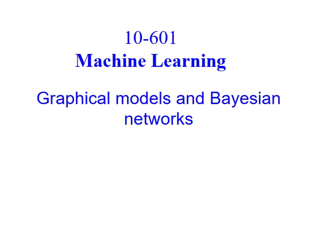 Sixth Lecture Presentation