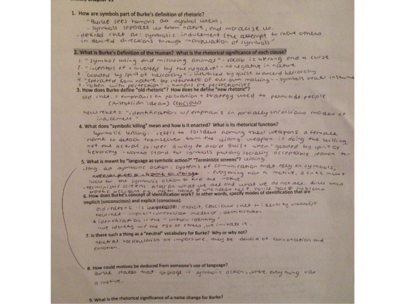 General Study Guide