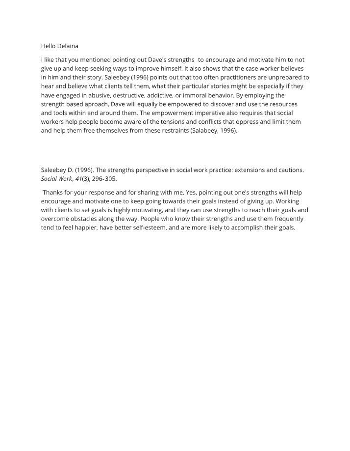 Empowering Clients - Discovering and Harnessing Strengths