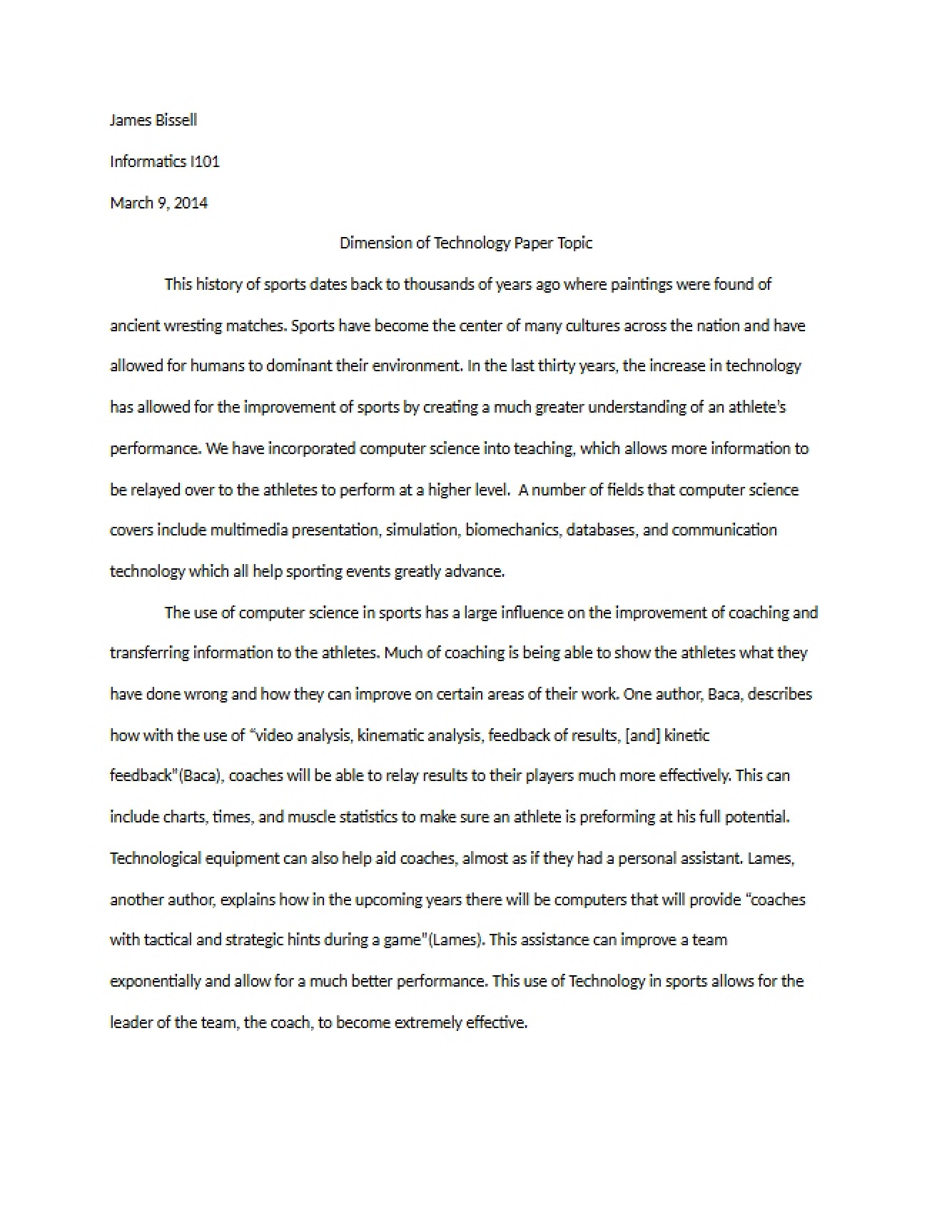 Paper on DoT