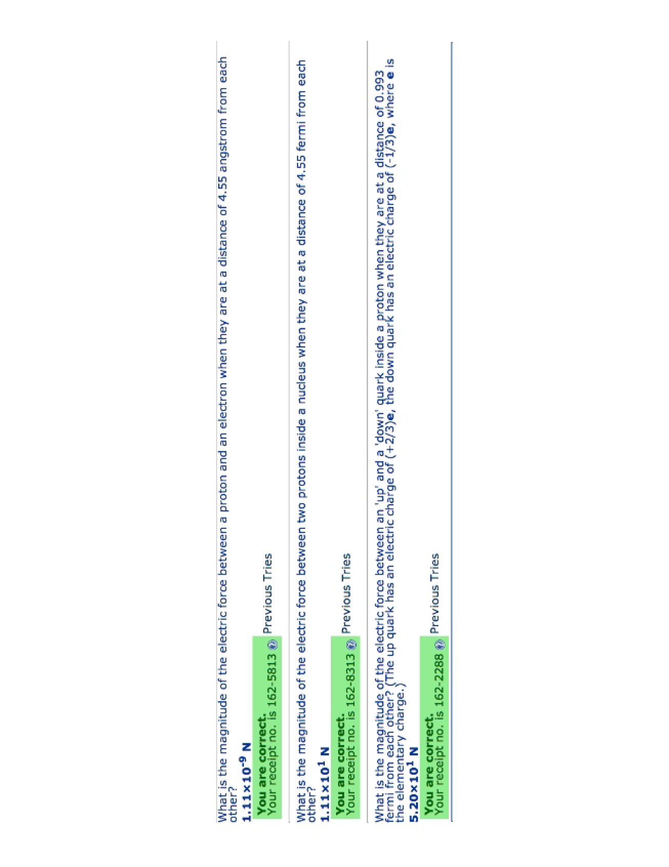 Test One Corrections