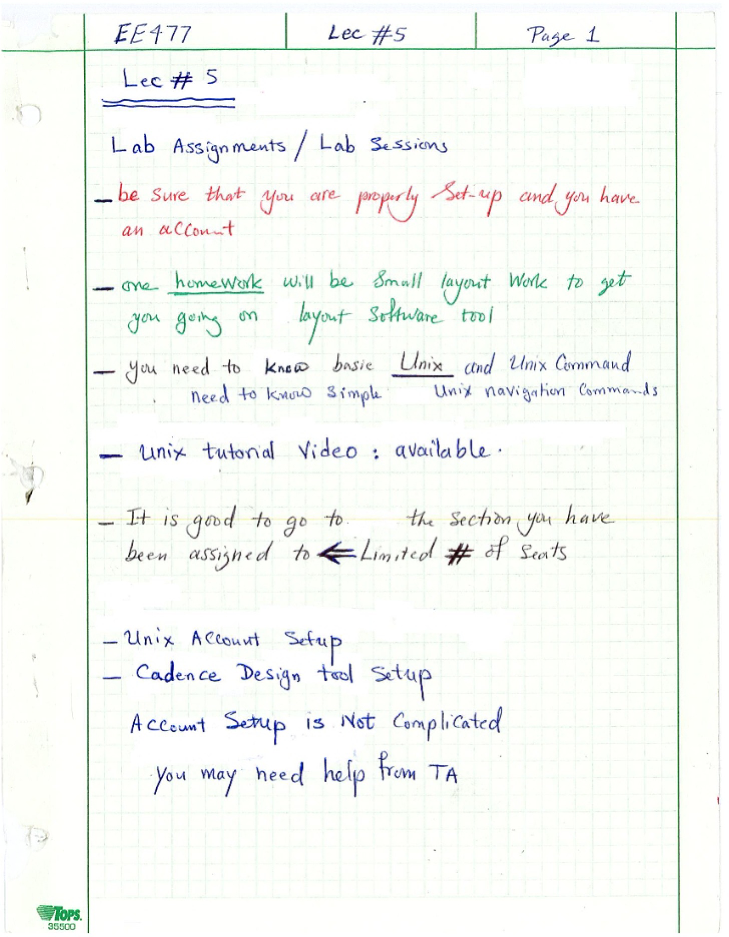 Complex Logic Lecture 5