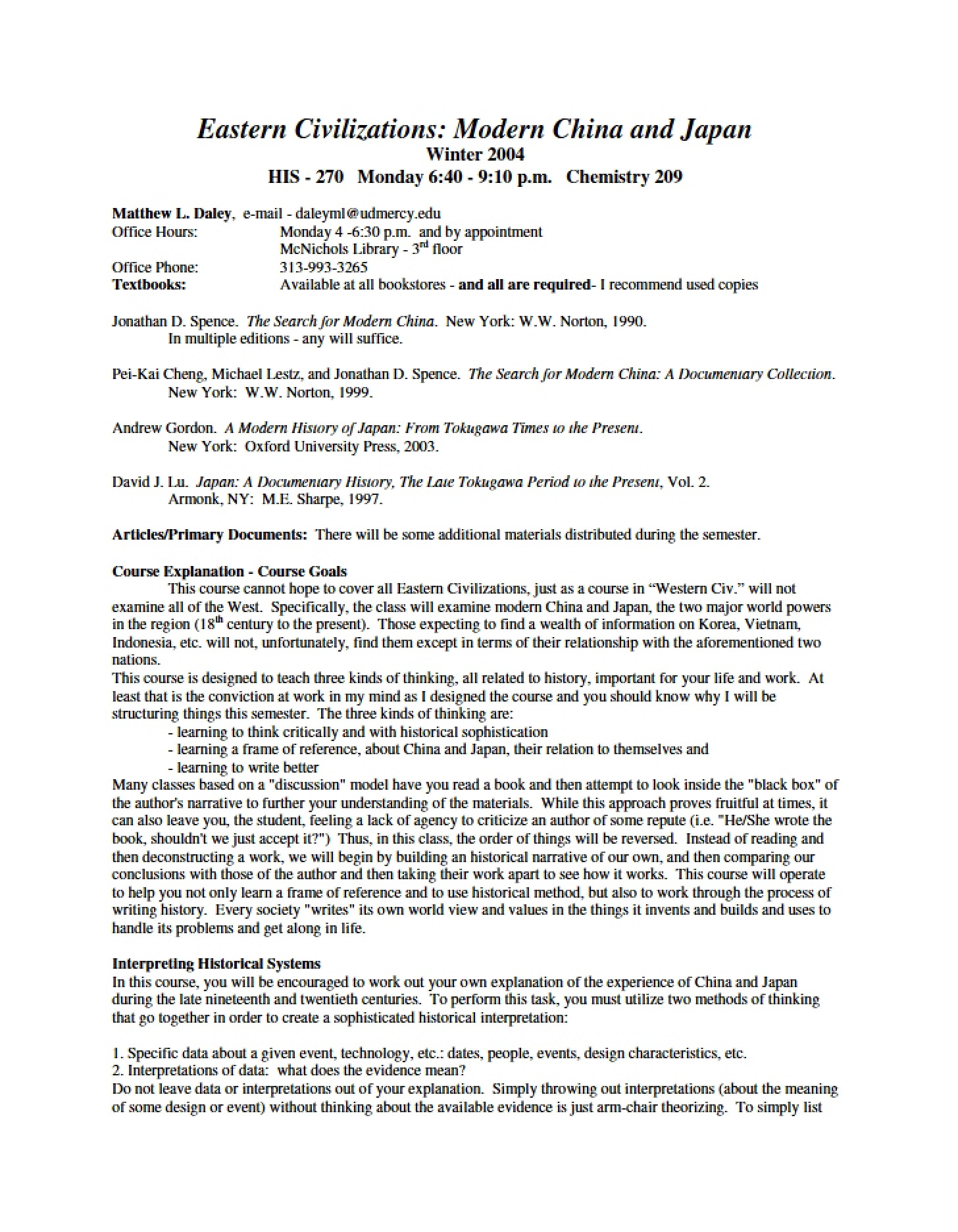 Instructional Plan
