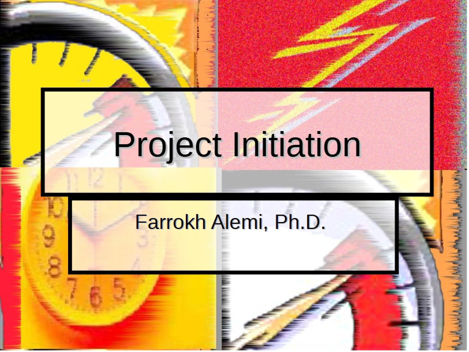 Initiating Projects