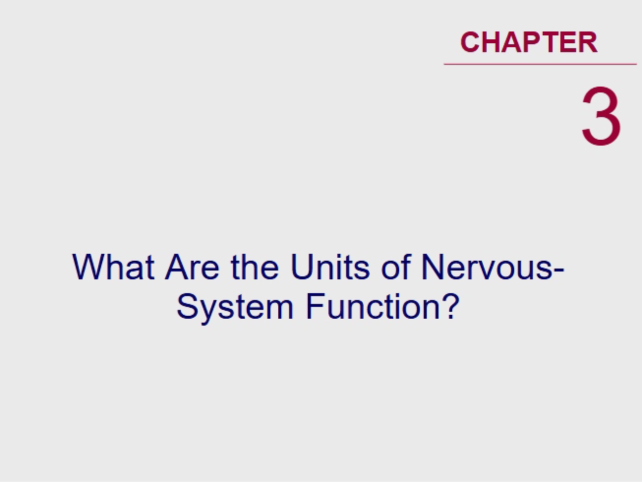 Nervous System Cells