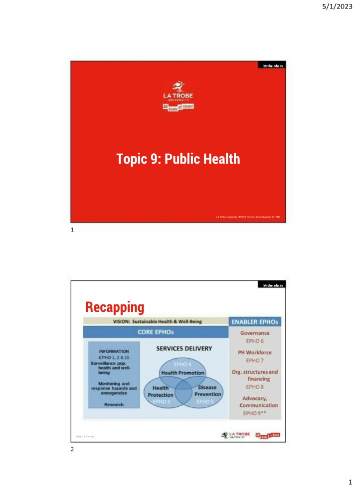 Week 9 Student Tutorial Slides