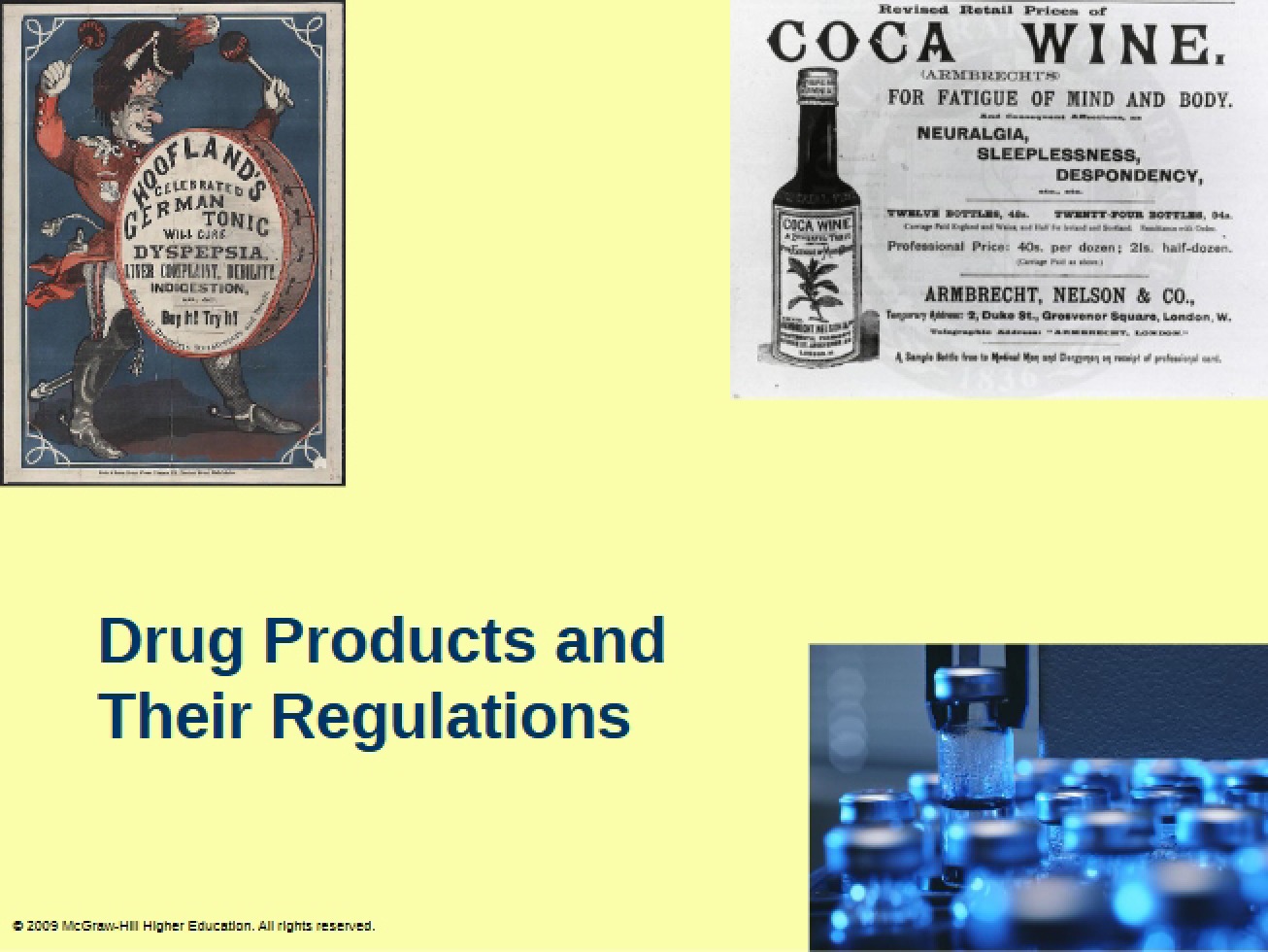 Regulation of Drug Products