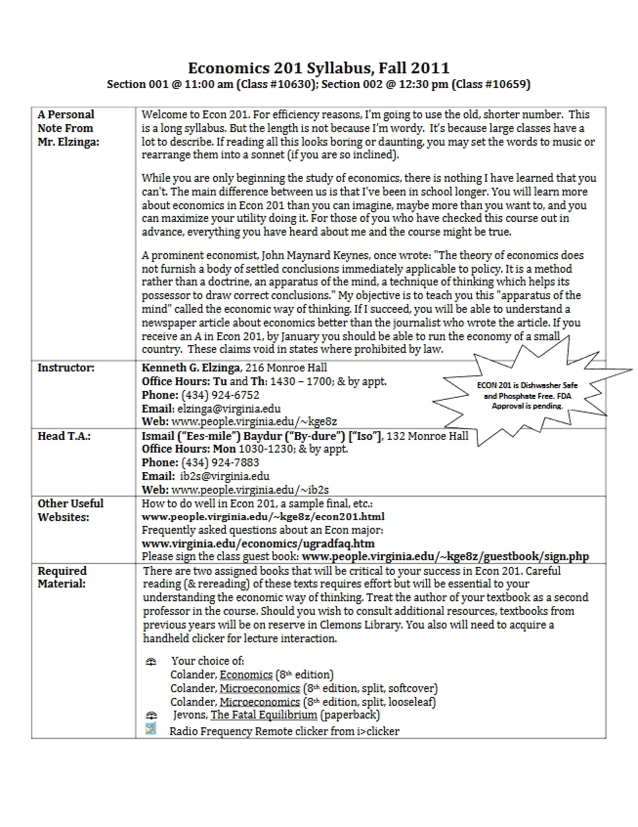 Course Outline