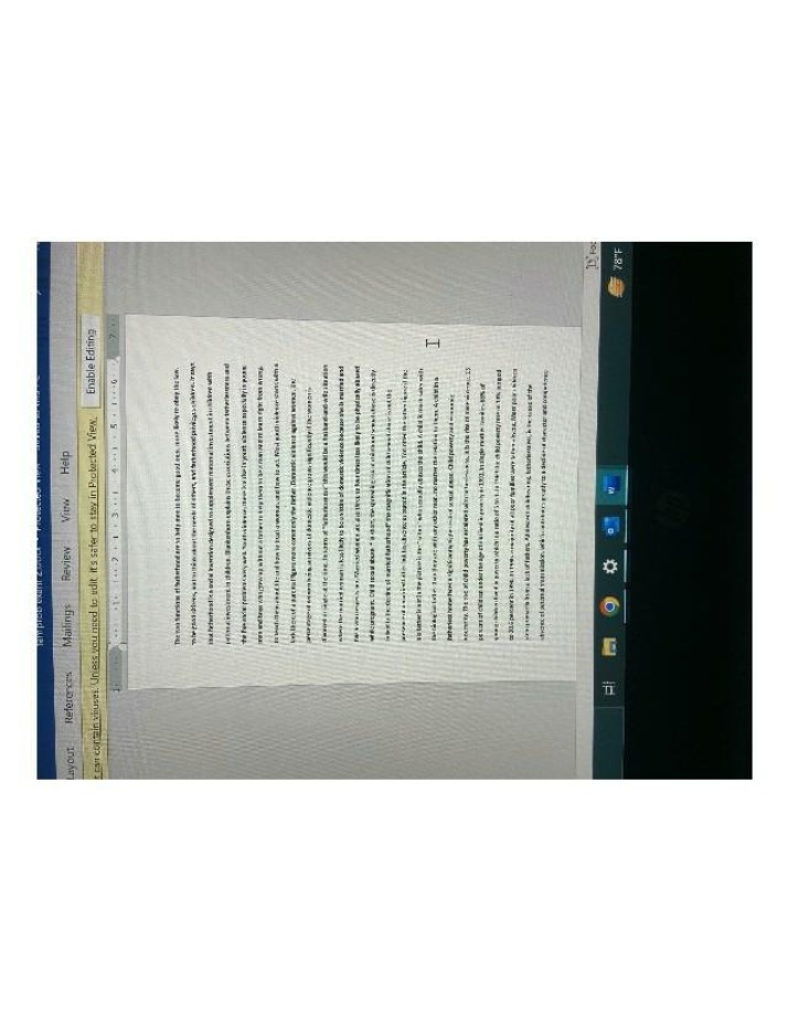 Research Paper - Child Poverty and Domestic Violence