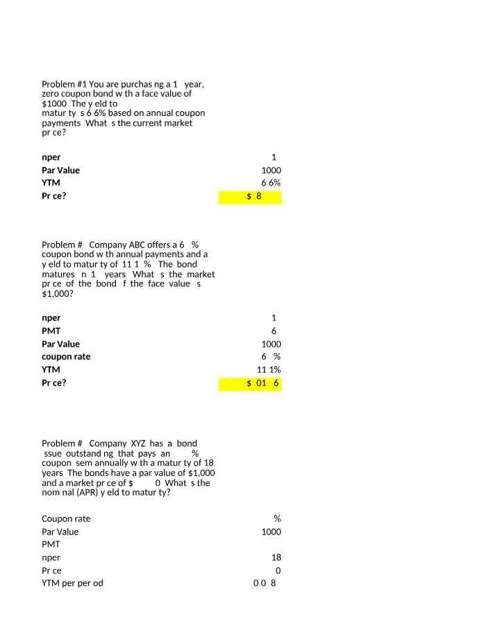 Market Price of 15-Year Zero Coupon Bond at 6%