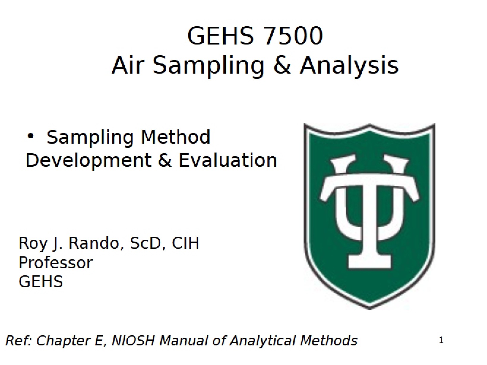 Module 9 Air Analysis