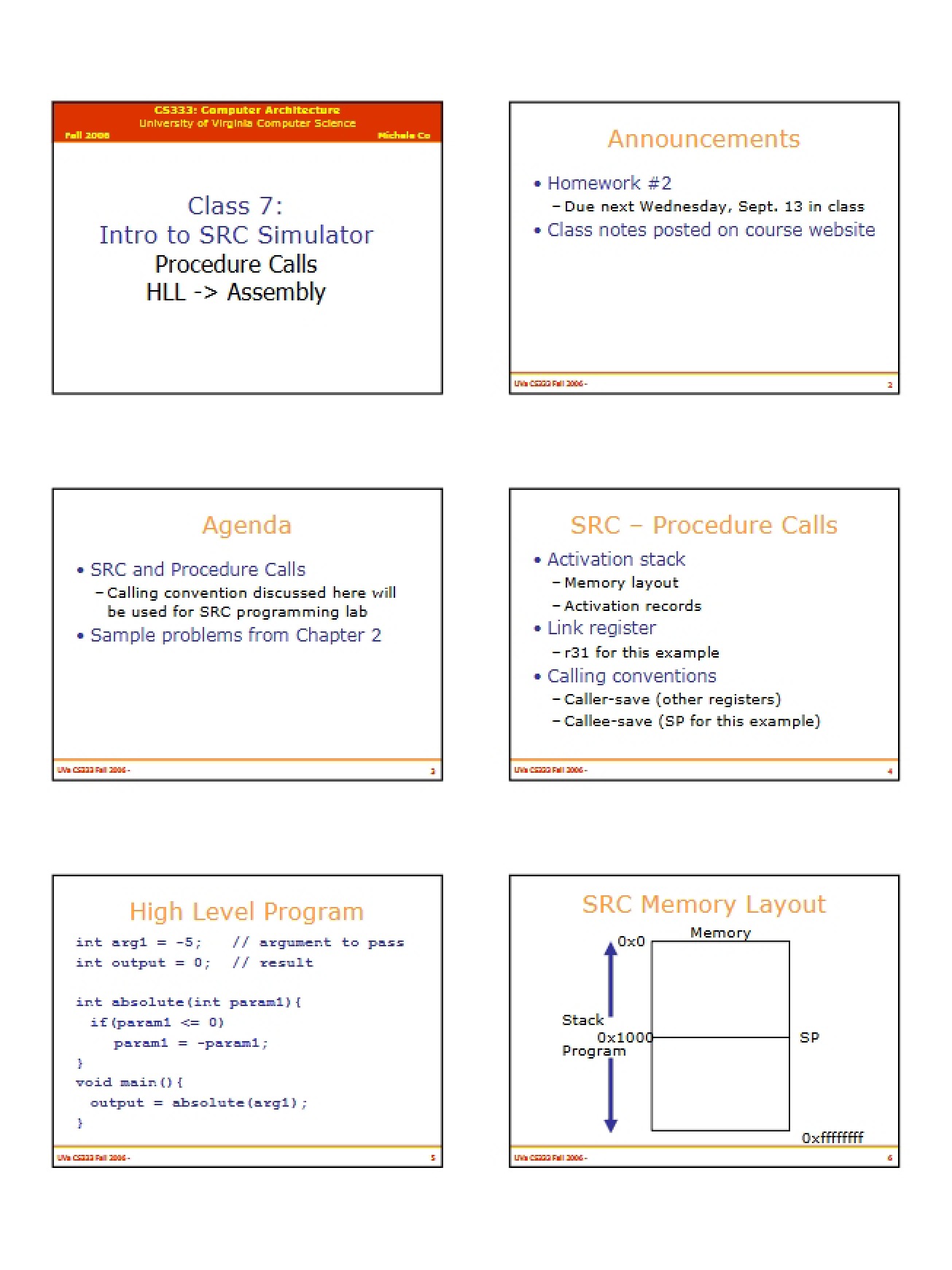 SRC Simulator Introduction