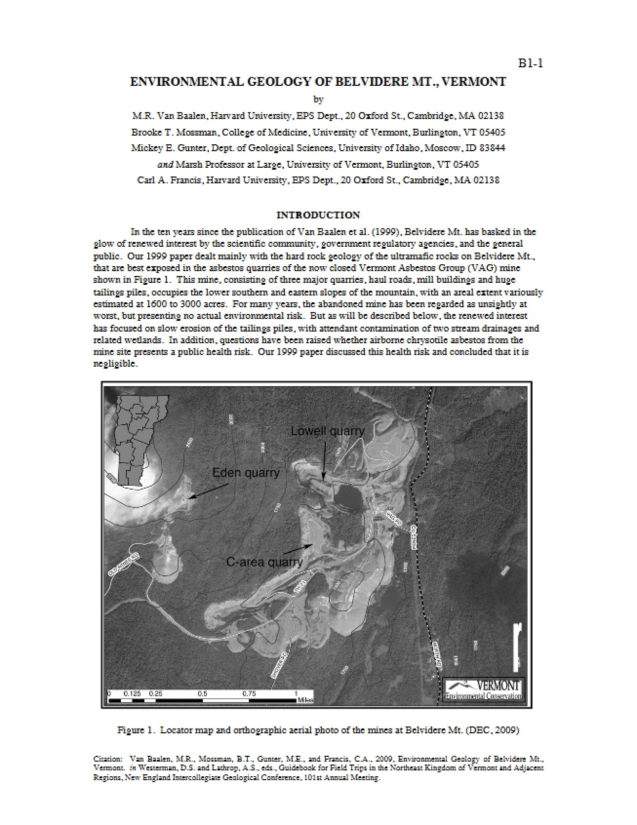 Geology of the Environment