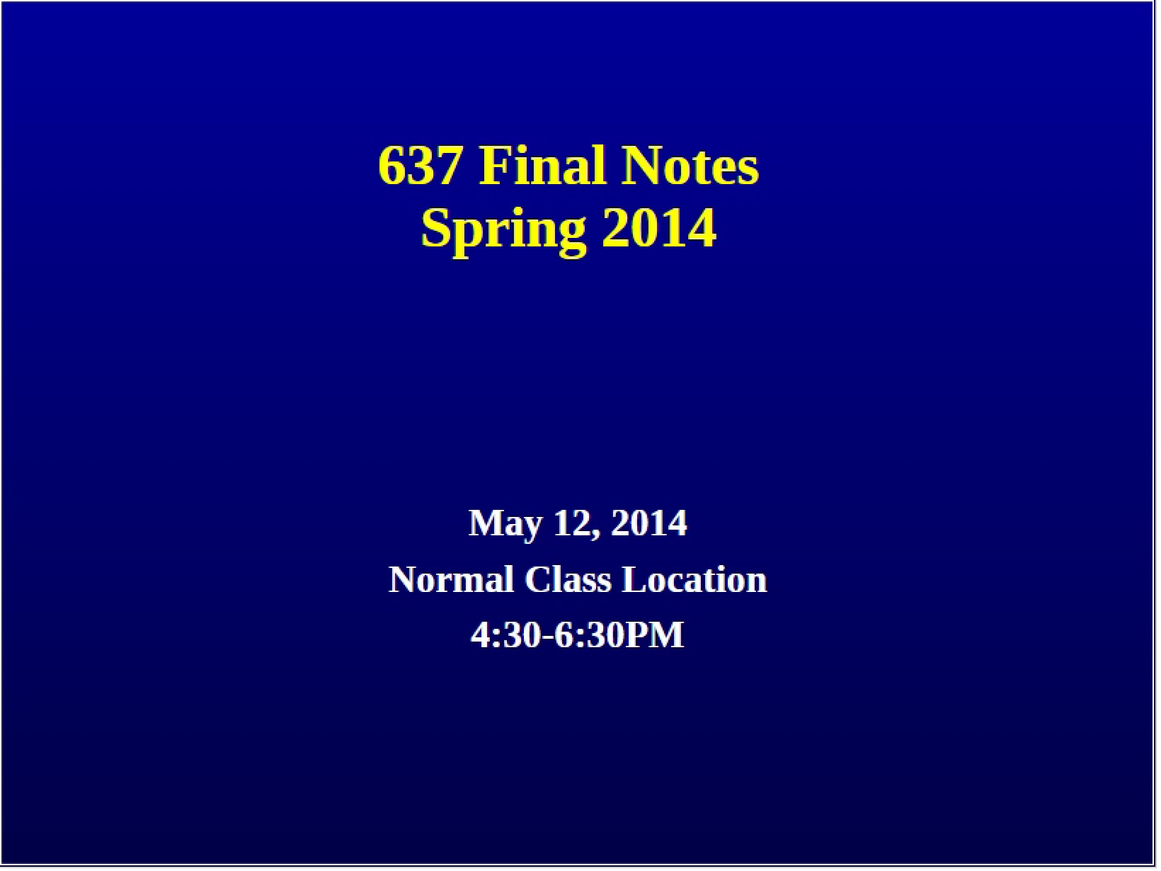 Software Testing Final Notes